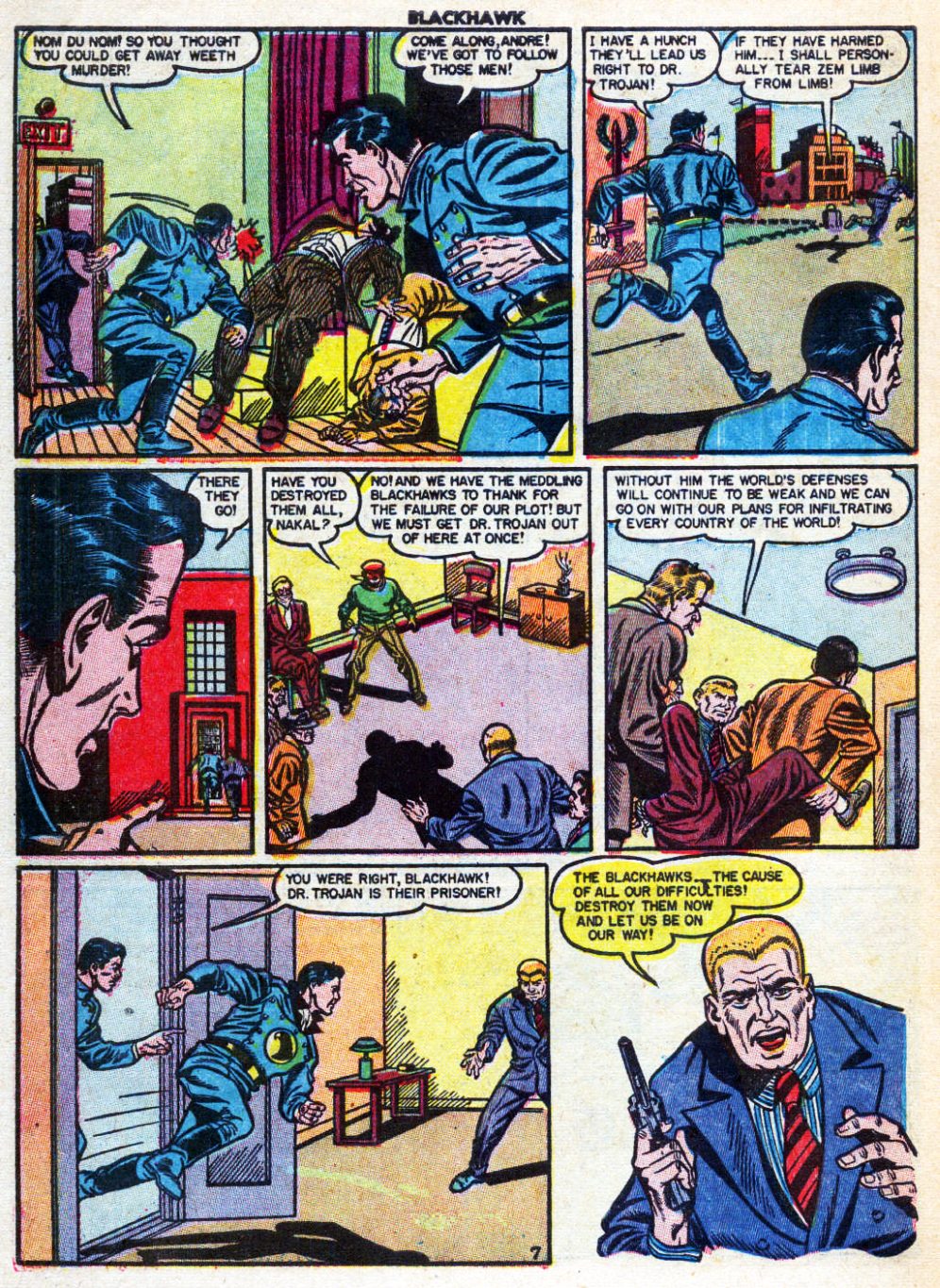 Read online Blackhawk (1957) comic -  Issue #41 - 48