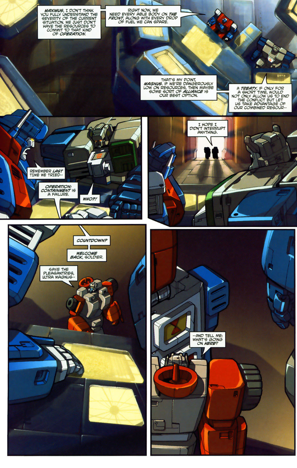 Read online Transformers: Micromasters comic -  Issue #1 - 10