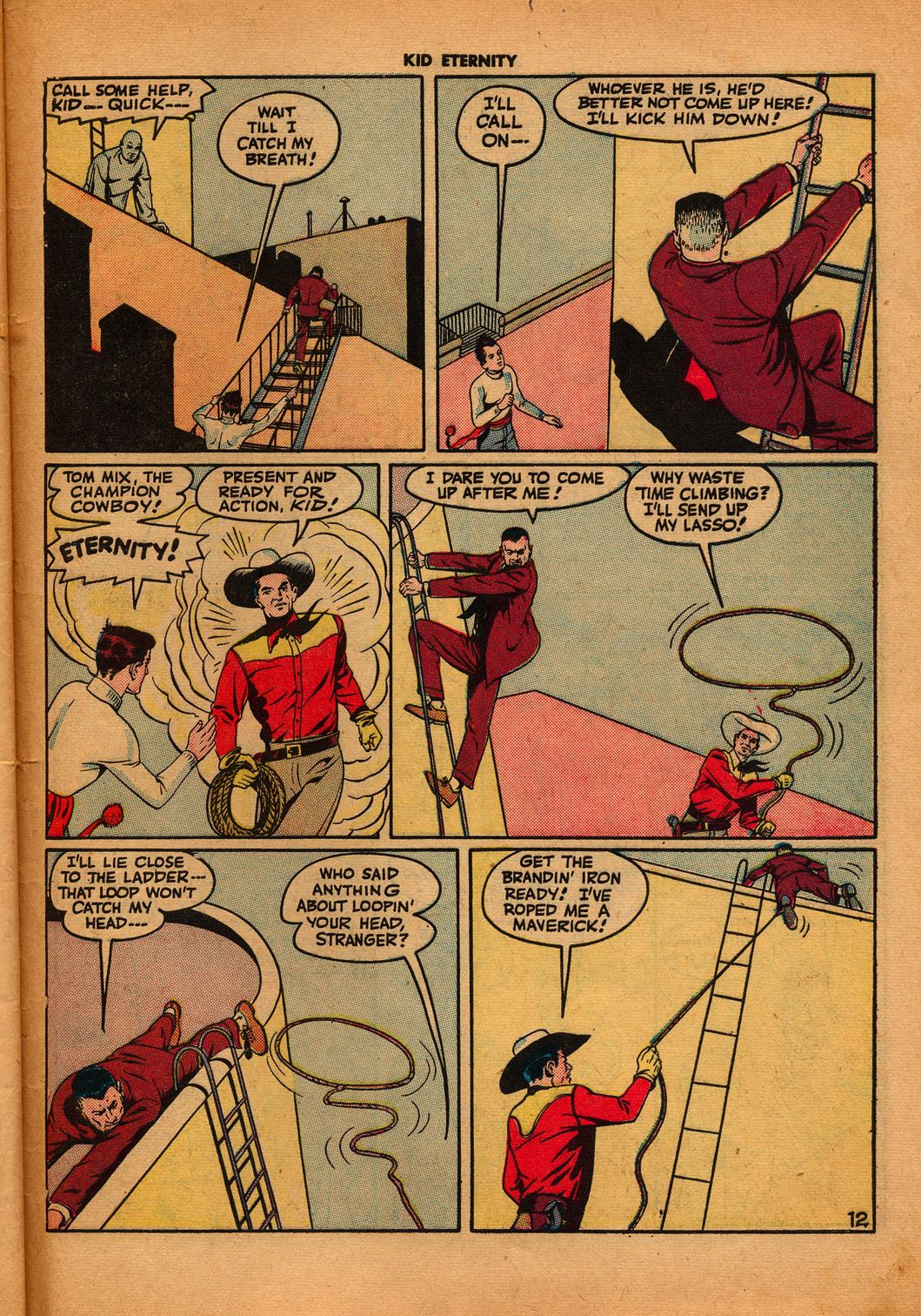 Read online Kid Eternity (1946) comic -  Issue #5 - 47