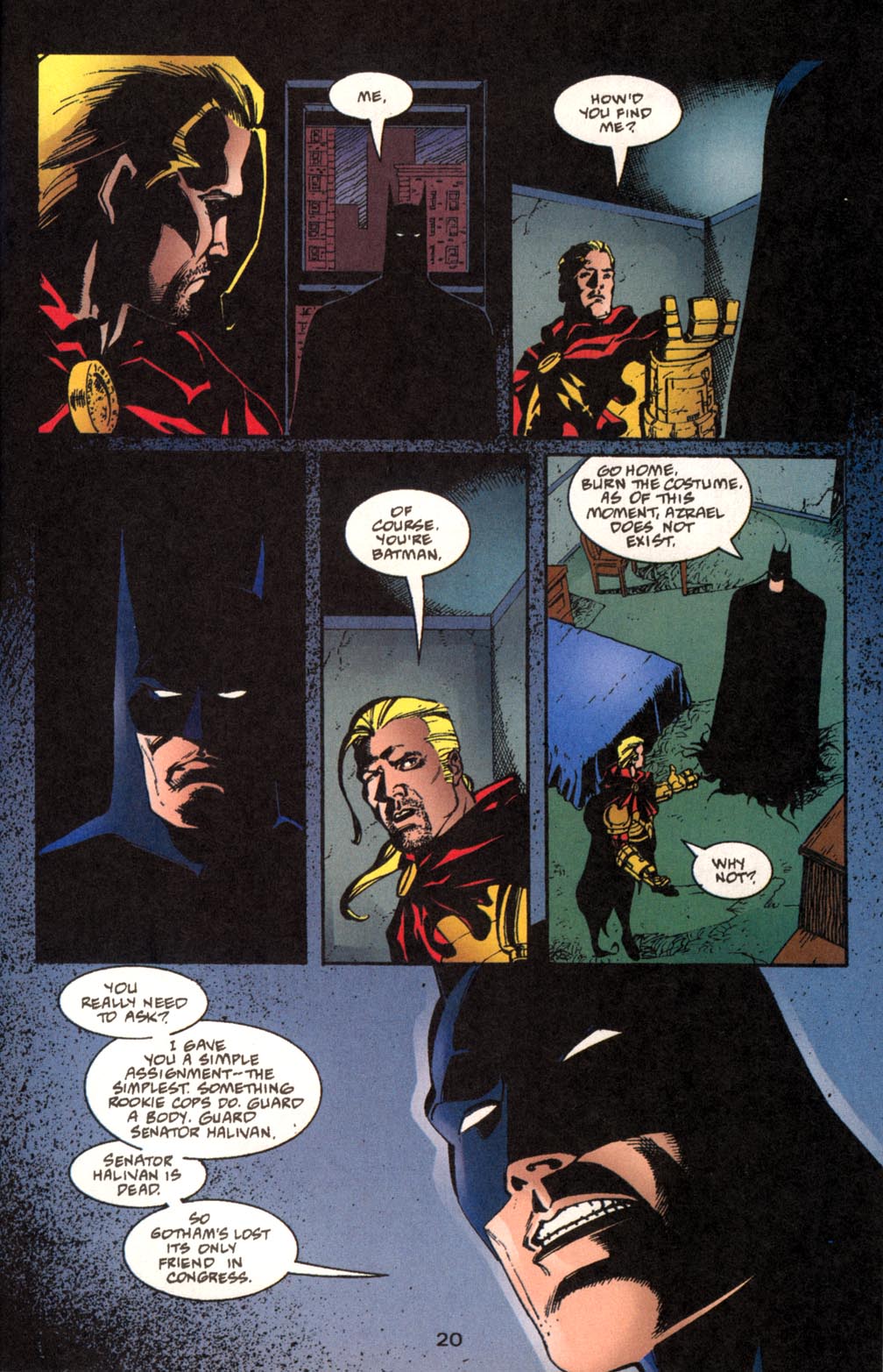 Read online Azrael: Agent of the Bat comic -  Issue #48 - 21