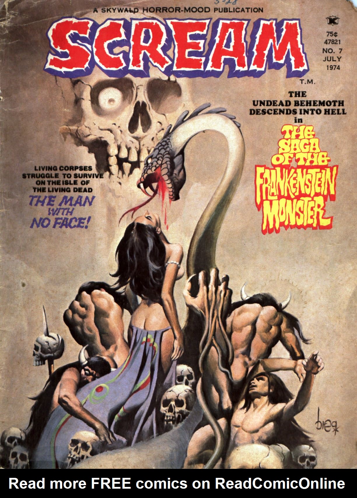 Read online Scream (1973) comic -  Issue #7 - 1