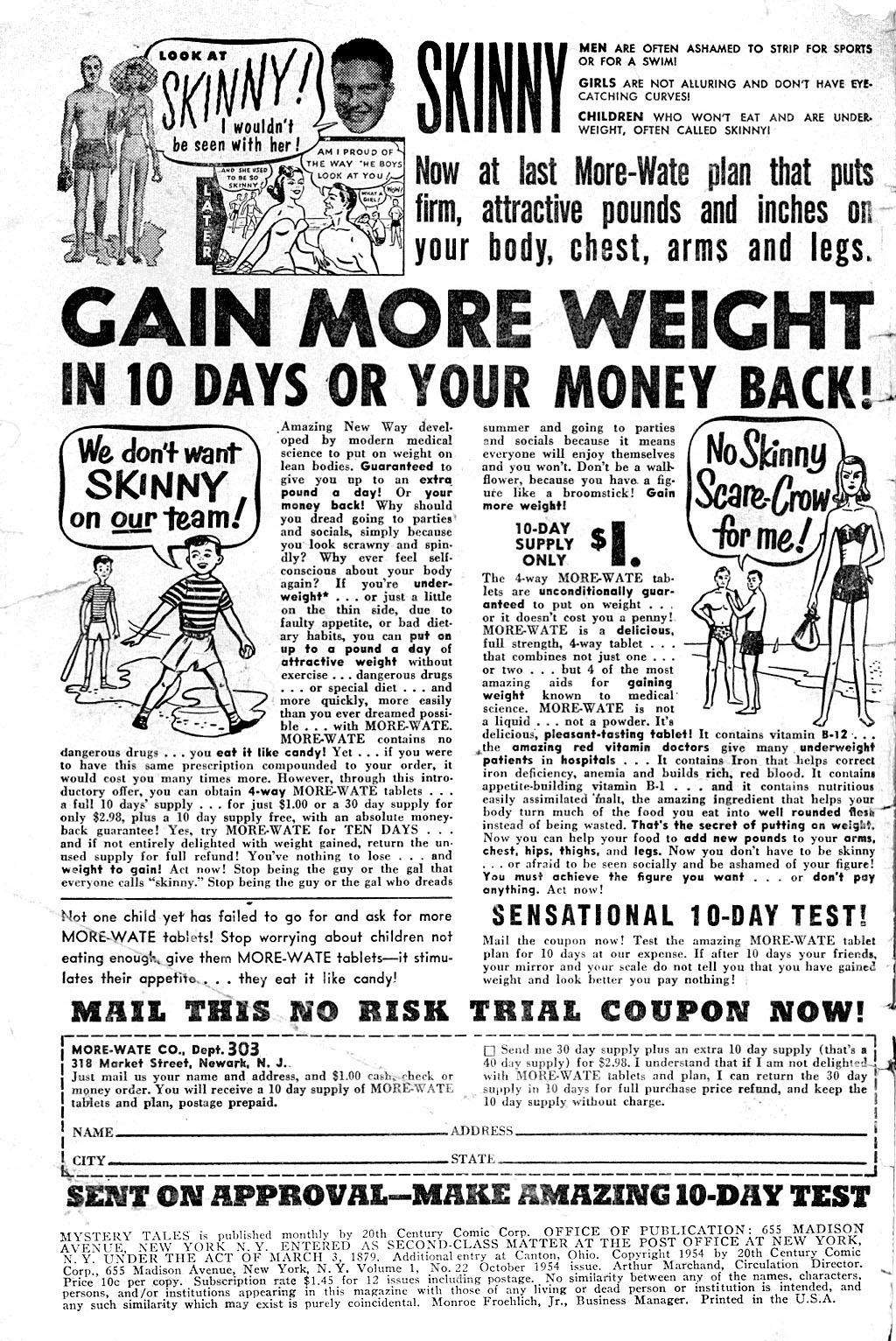 Read online Mystery Tales comic -  Issue #22 - 2