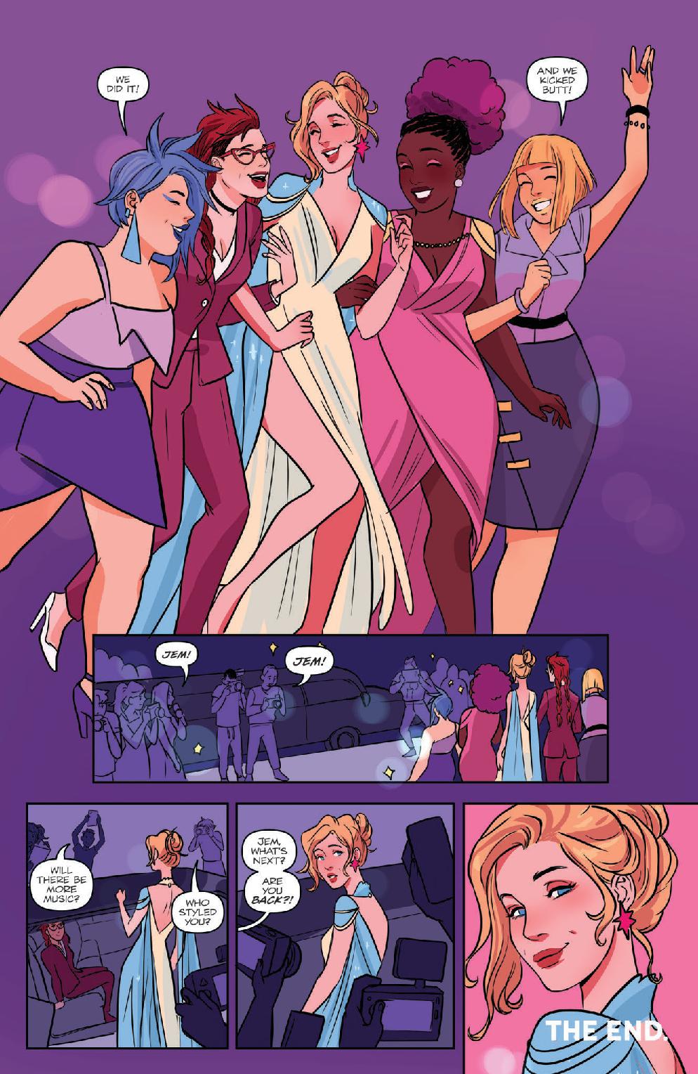 Read online Jem and the Holograms 20/20 comic -  Issue # Full - 26