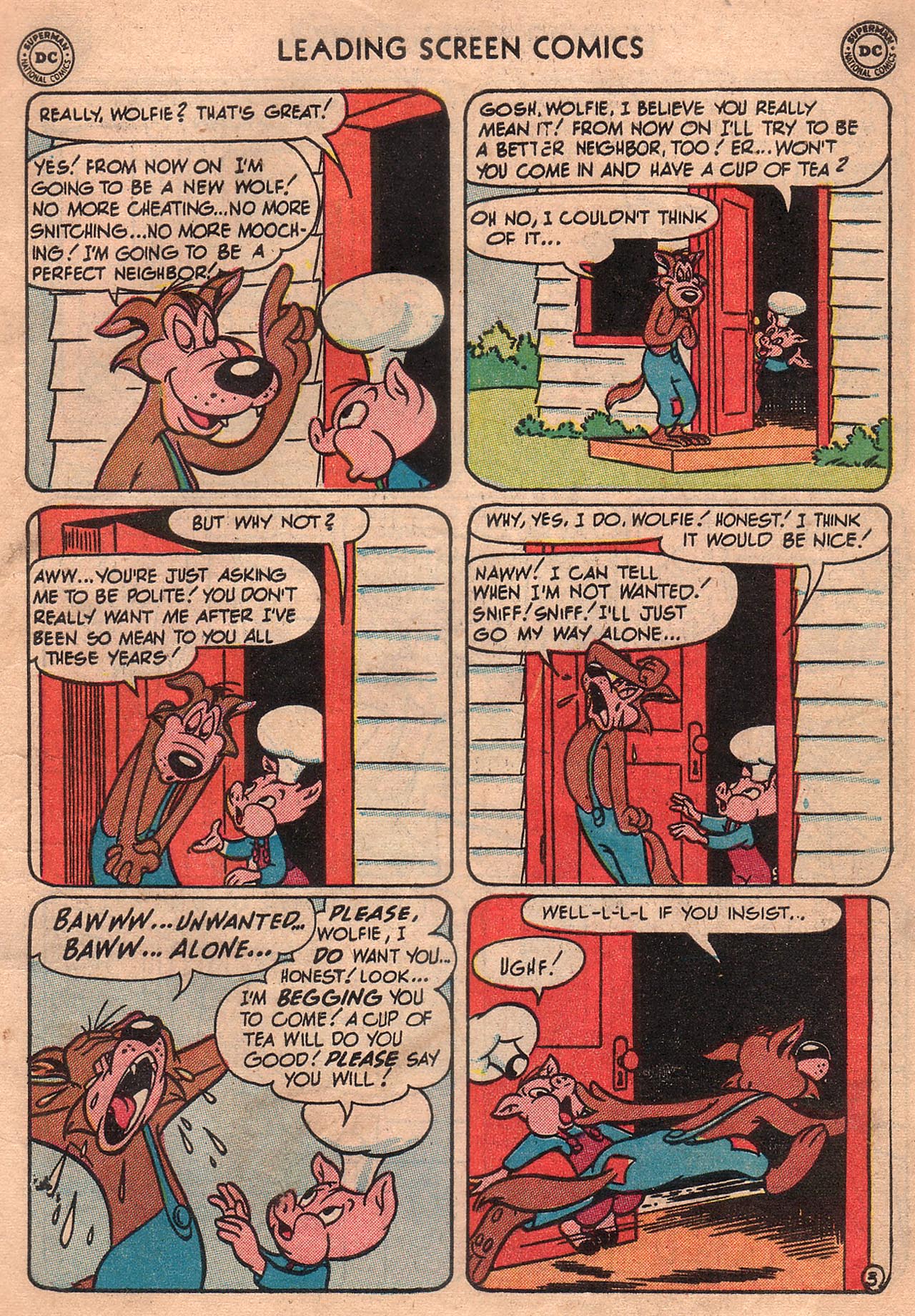 Read online Leading Screen Comics comic -  Issue #50 - 5