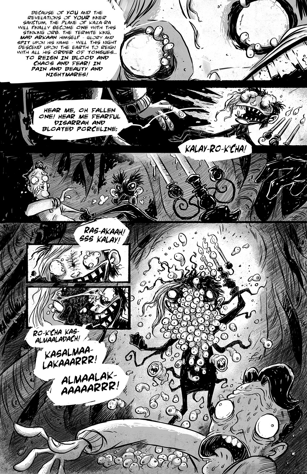 Read online Eldritch! comic -  Issue #4 - 17