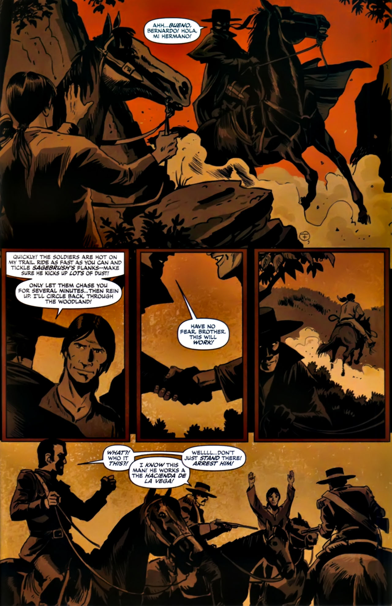 Read online Zorro (2008) comic -  Issue #19 - 19