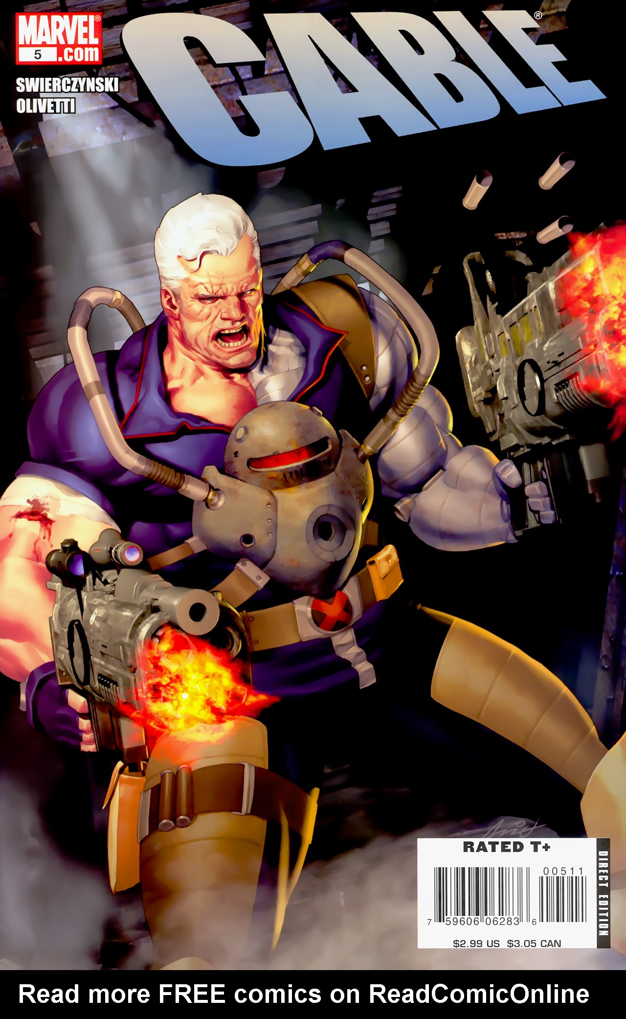 Read online Cable (2008) comic -  Issue #5 - 1