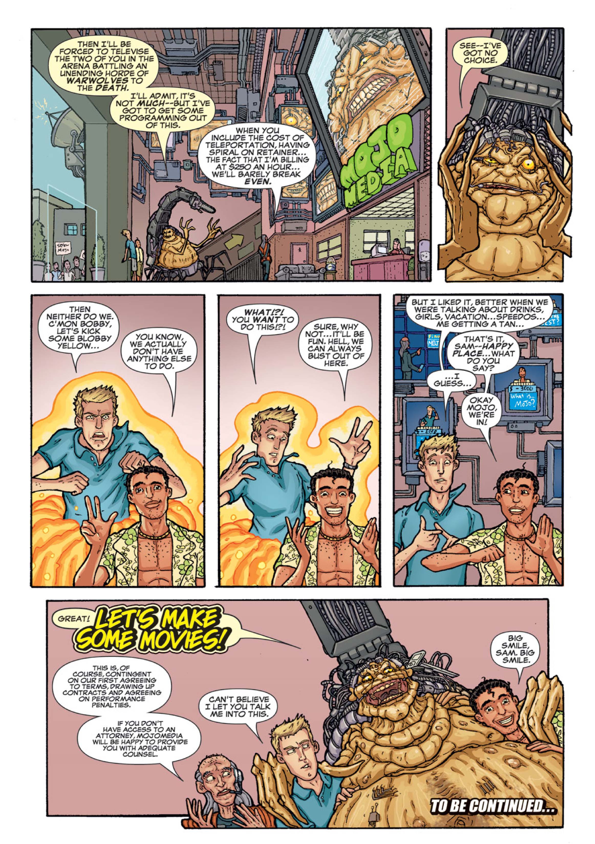 Read online Astonishing Tales: Mojoworld comic -  Issue #1 - 9