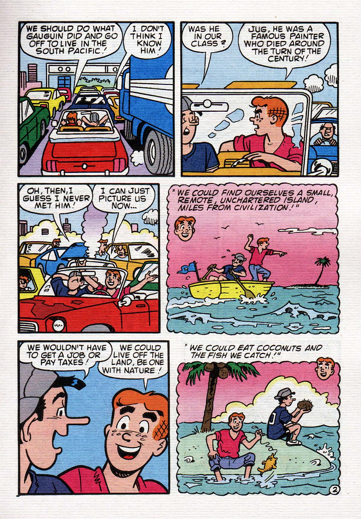 Read online Jughead's Double Digest Magazine comic -  Issue #106 - 111