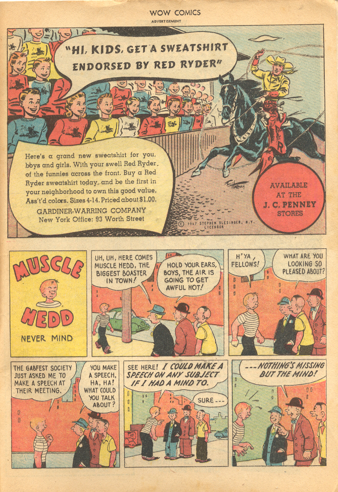 Read online Wow Comics comic -  Issue #61 - 49
