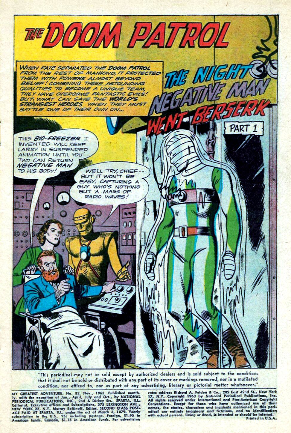 Read online My Greatest Adventure comic -  Issue #83 - 3