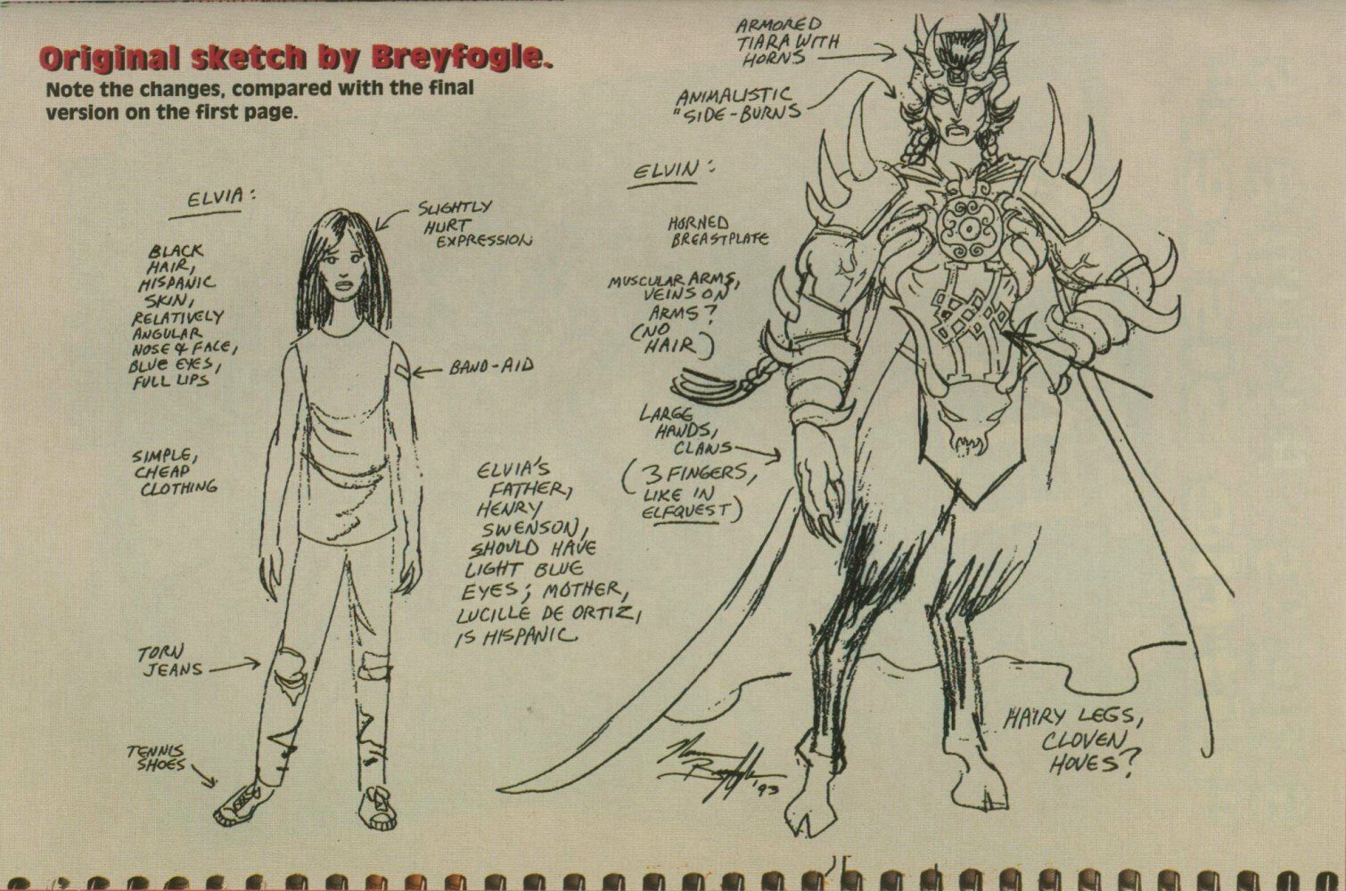 Read online Elven comic -  Issue #0 - 44