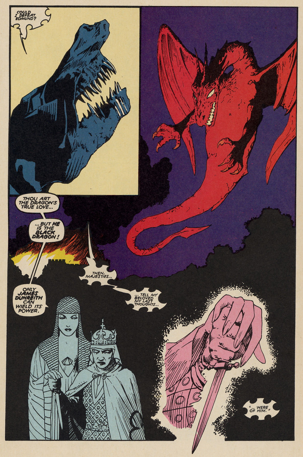 Read online The Black Dragon comic -  Issue #6 - 24