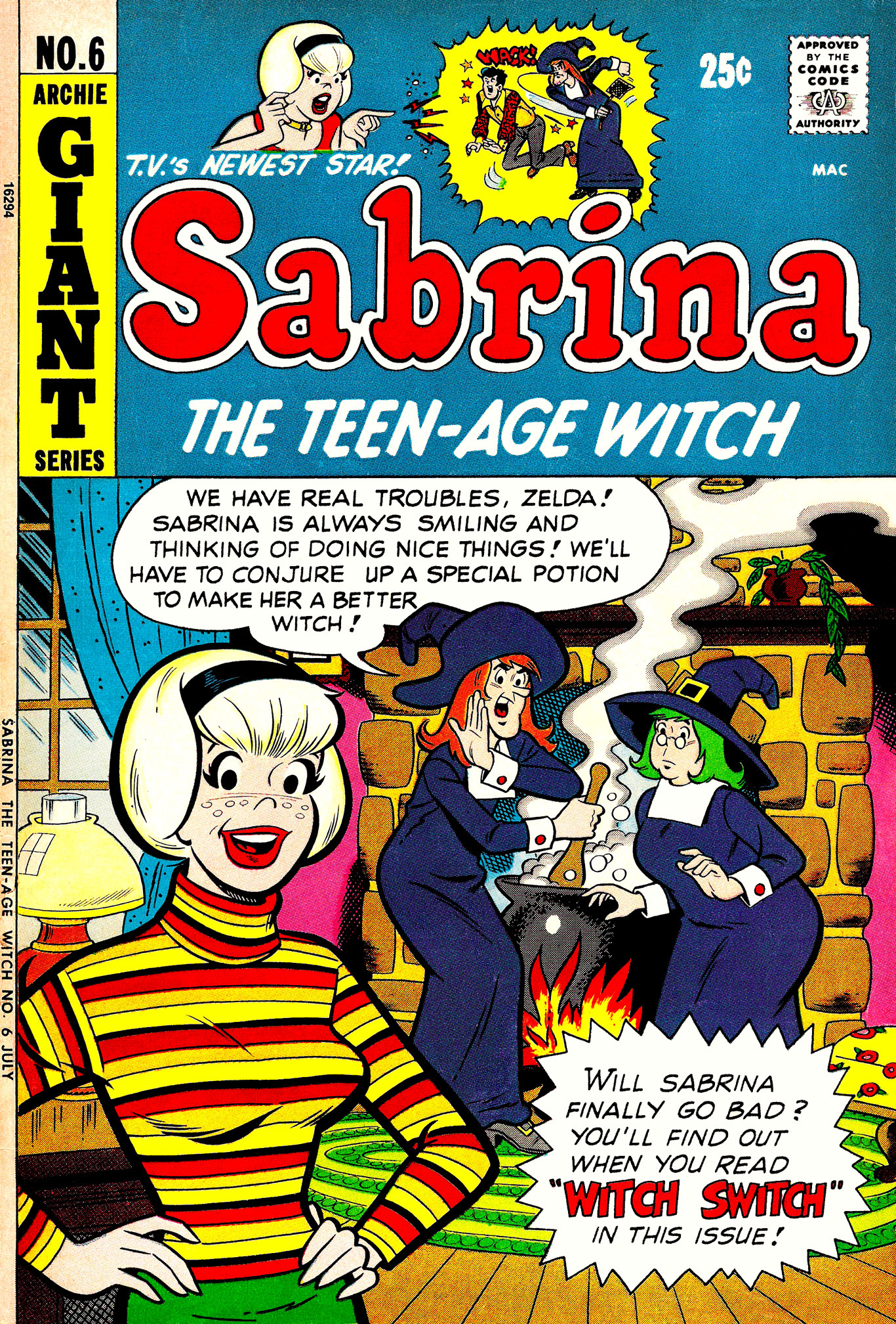 Sabrina The Teenage Witch (1971) Issue #6 #6 - English 1