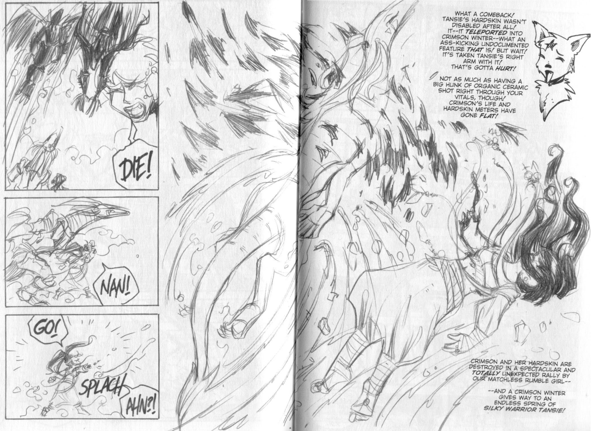 Read online Rumble Girls: Silky Warrior Tansie comic -  Issue #7 - 18