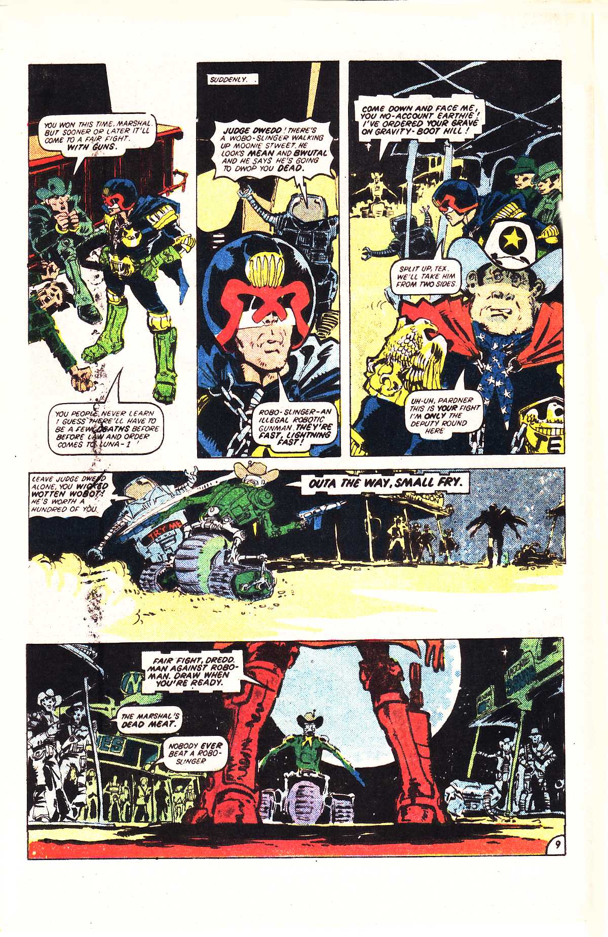 Read online Judge Dredd: The Early Cases comic -  Issue #5 - 12