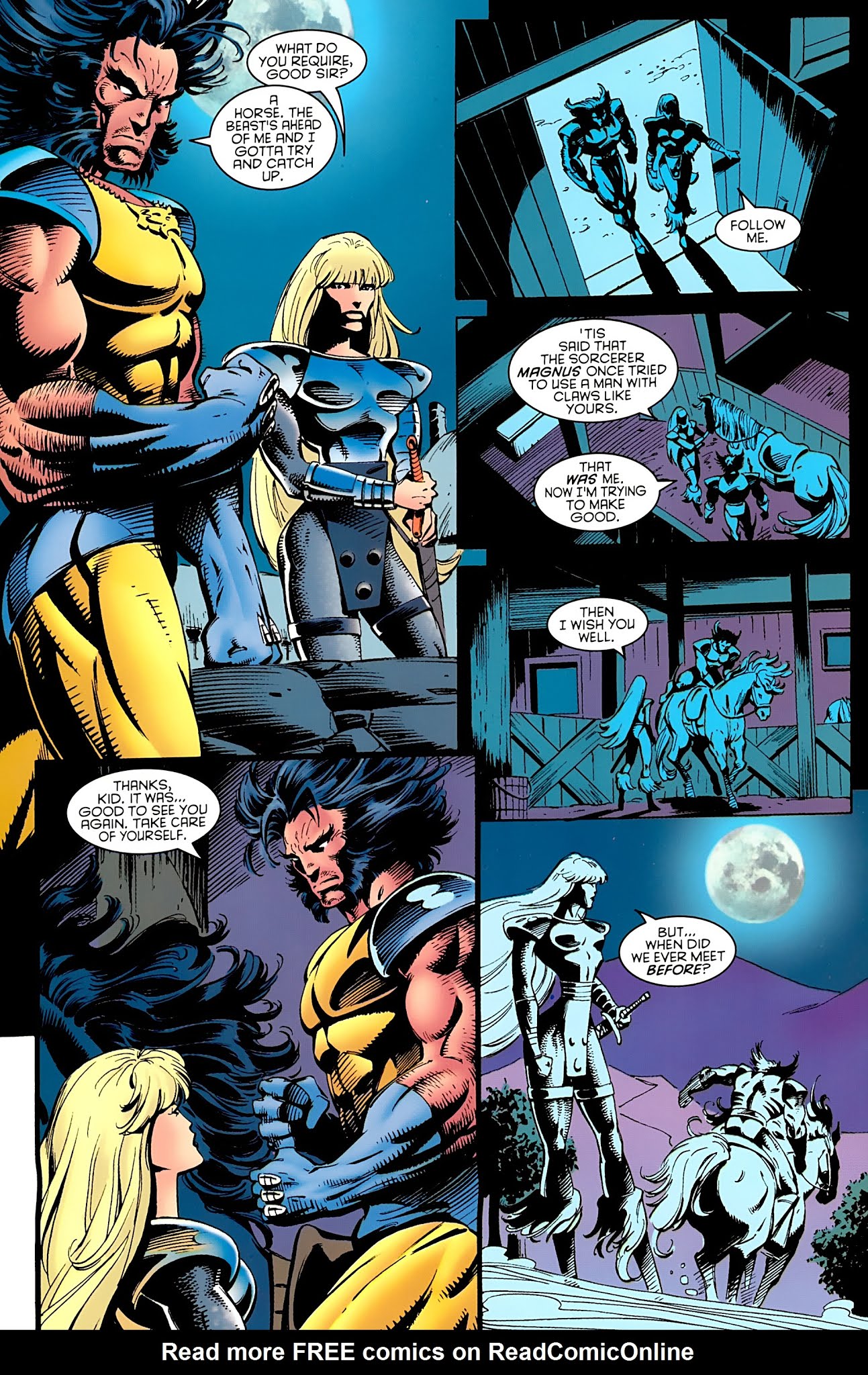 Read online Wolverine: Knight of Terra comic -  Issue # Full - 34