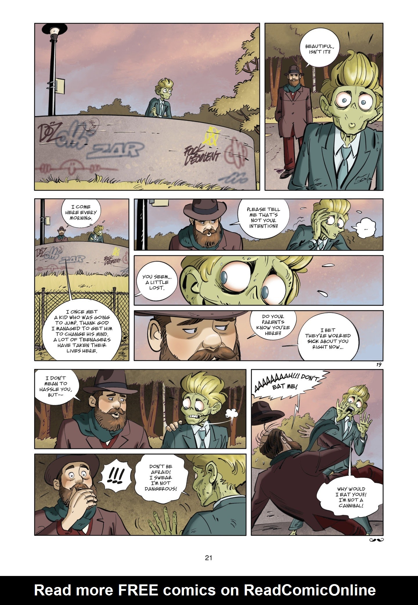 Read online Dead and Unburied comic -  Issue # TPB 1 - 21