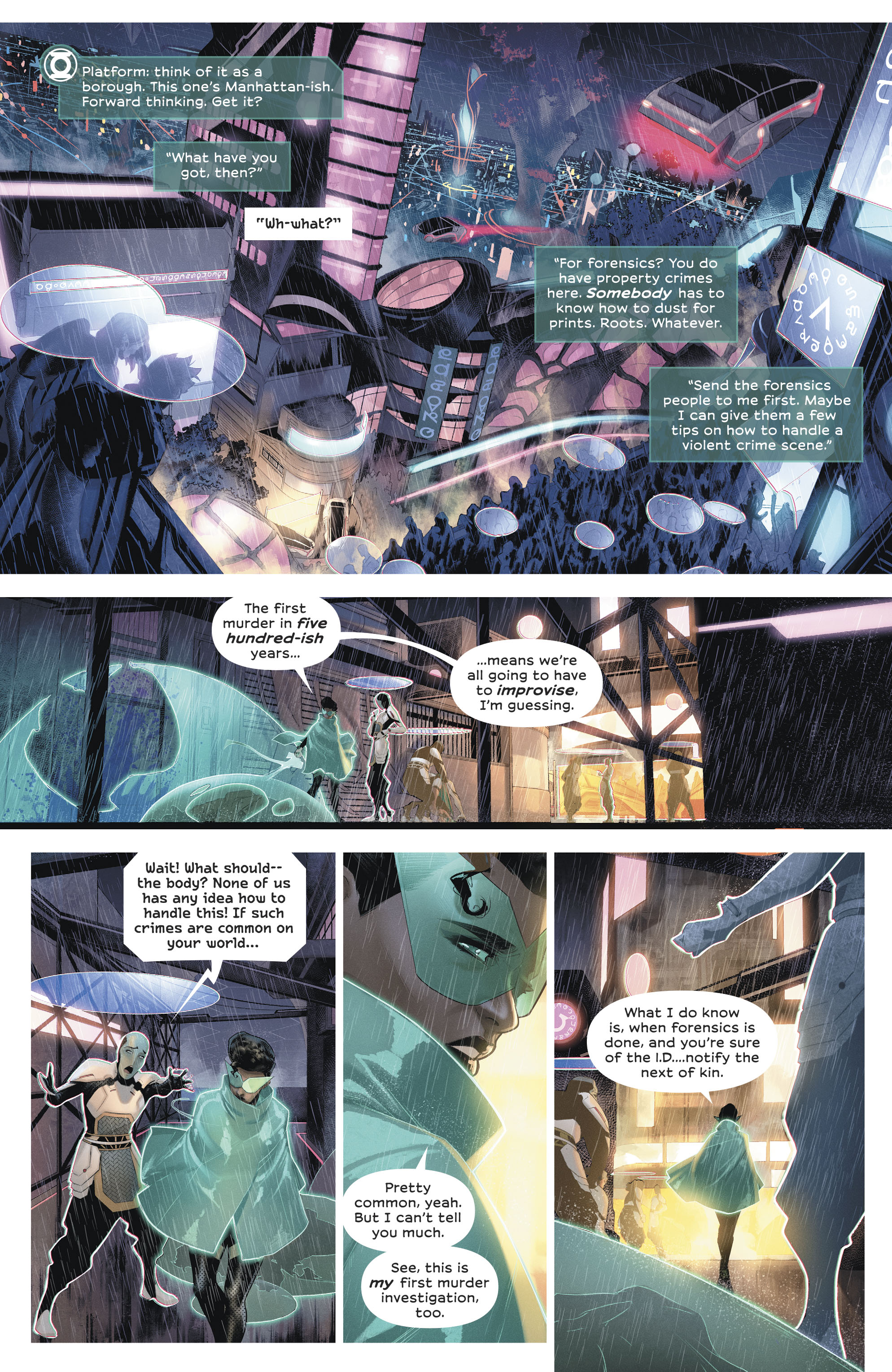 Read online Far Sector comic -  Issue #1 - 5