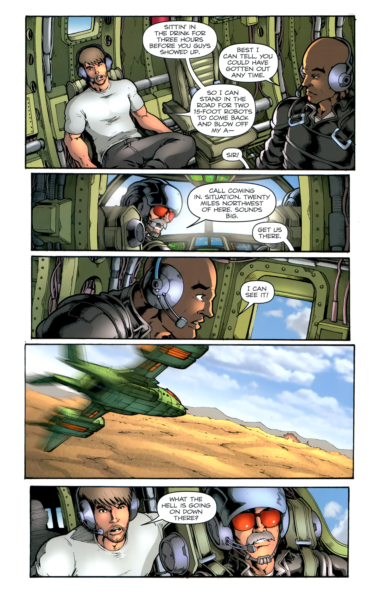 Read online The Transformers (2009) comic -  Issue #6 - 4