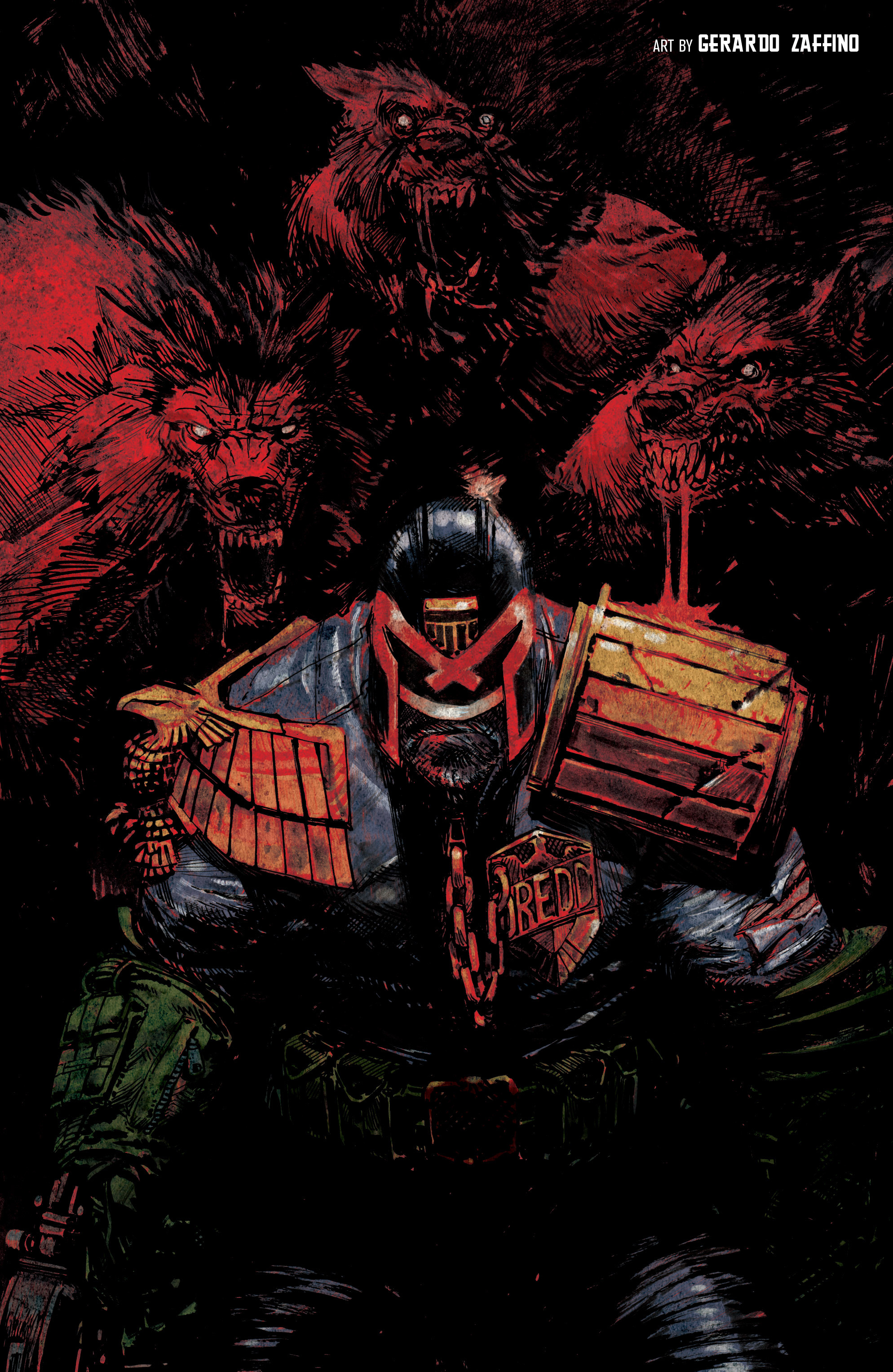 Read online Judge Dredd: Cry of the Werewolf comic -  Issue # Full - 49