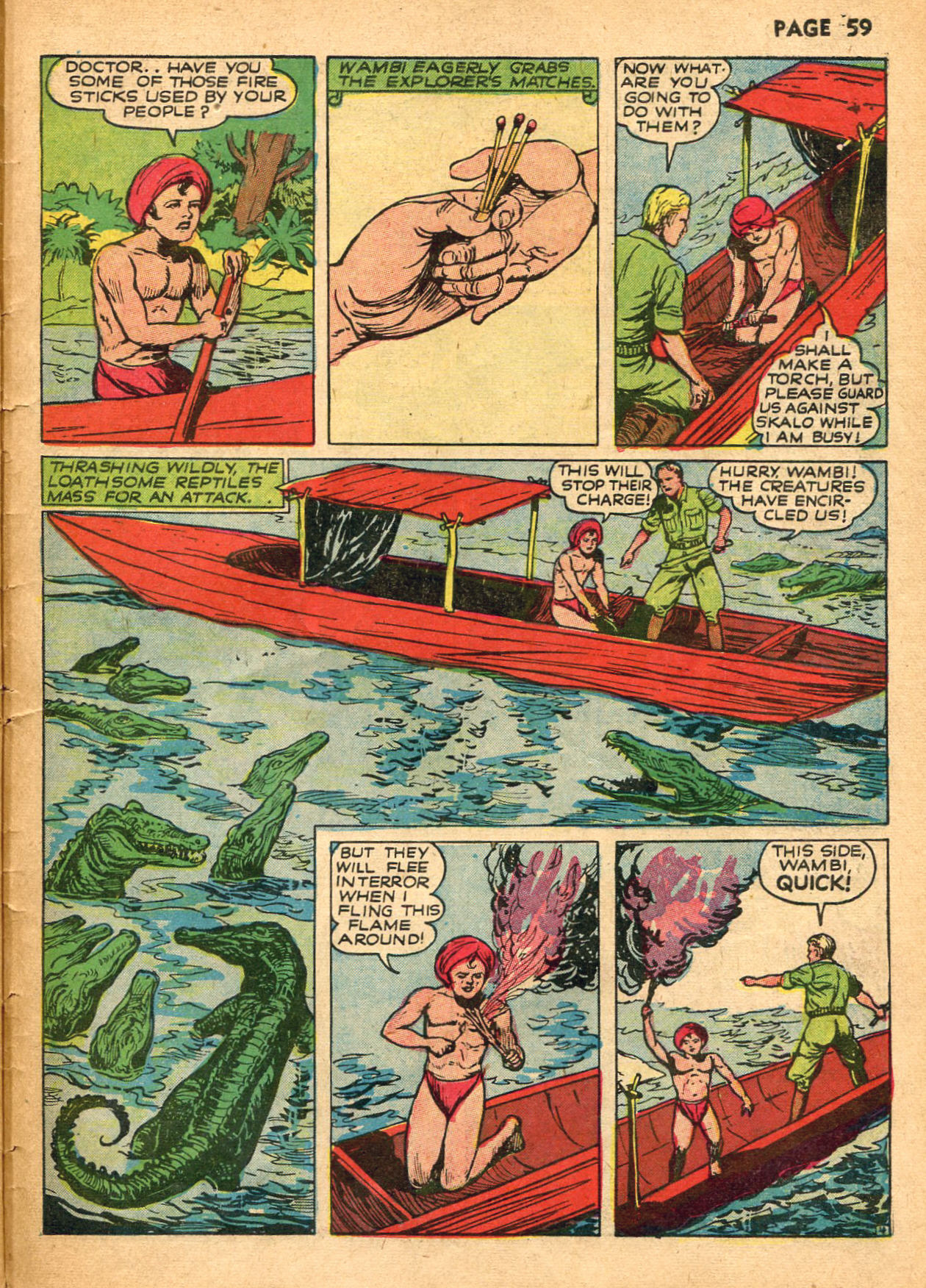 Read online Wambi Jungle Boy comic -  Issue #1 - 62