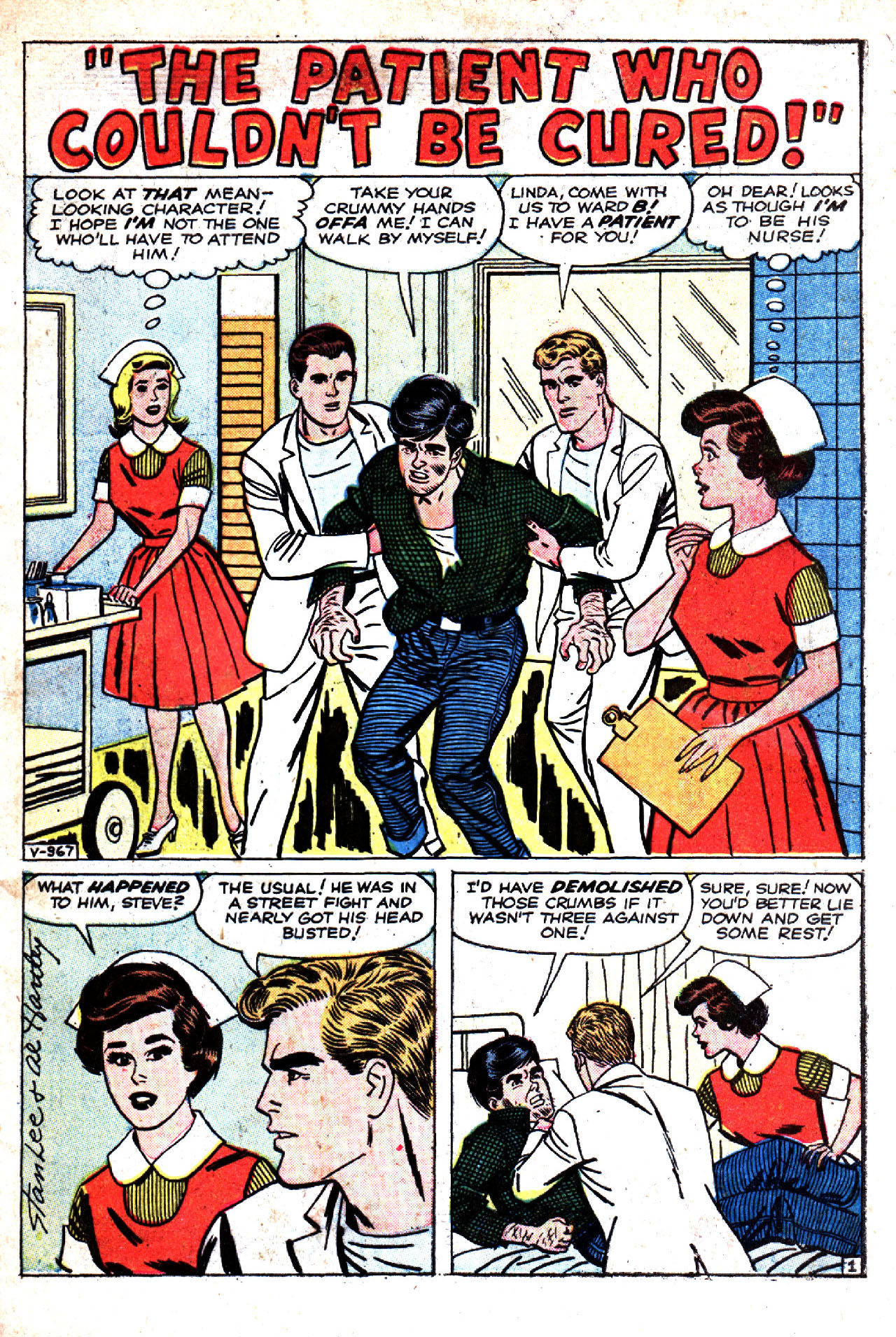 Read online Linda Carter, Student Nurse comic -  Issue #8 - 3