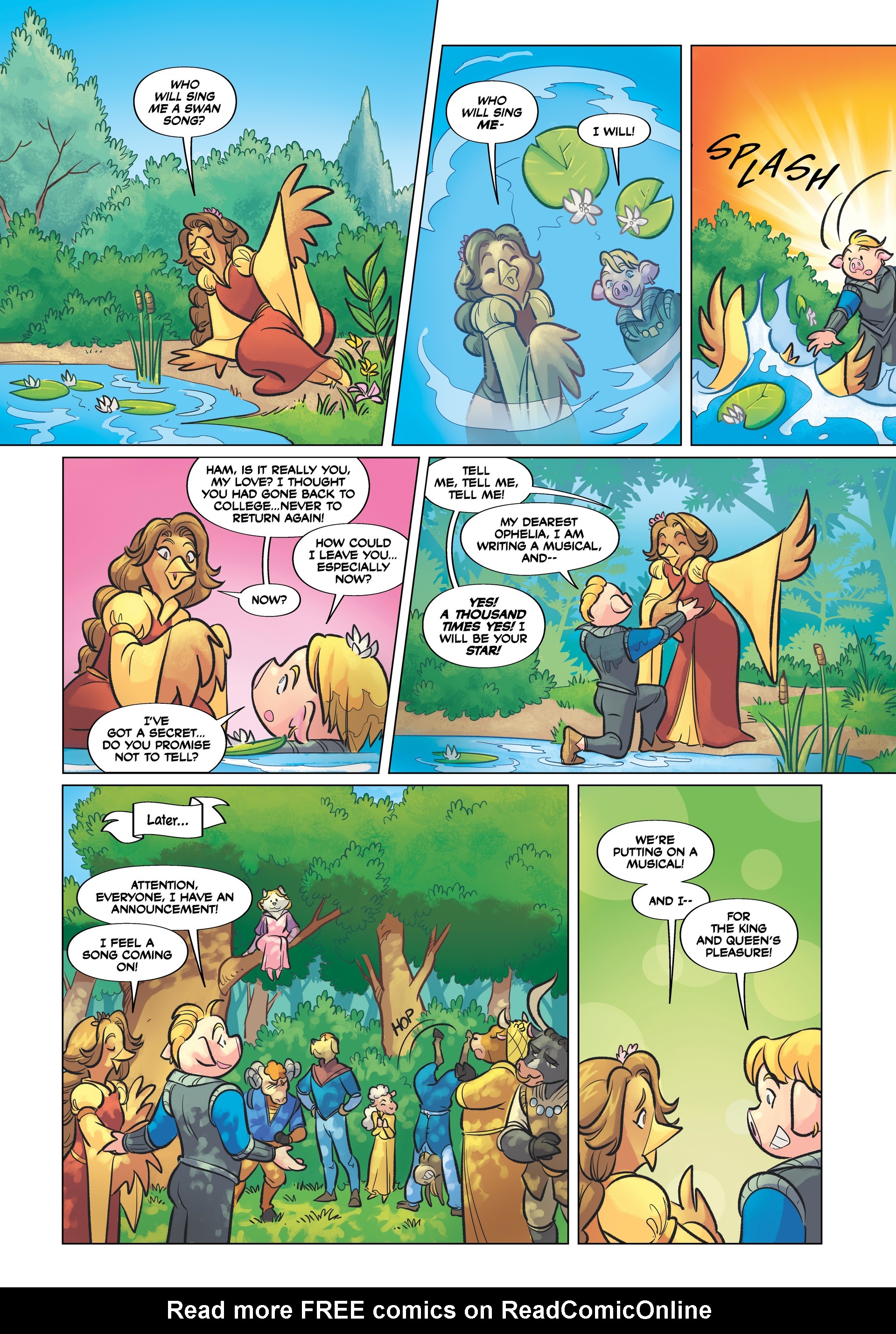Read online Ham-let: A Shakespearean Mash-up comic -  Issue # Full - 21