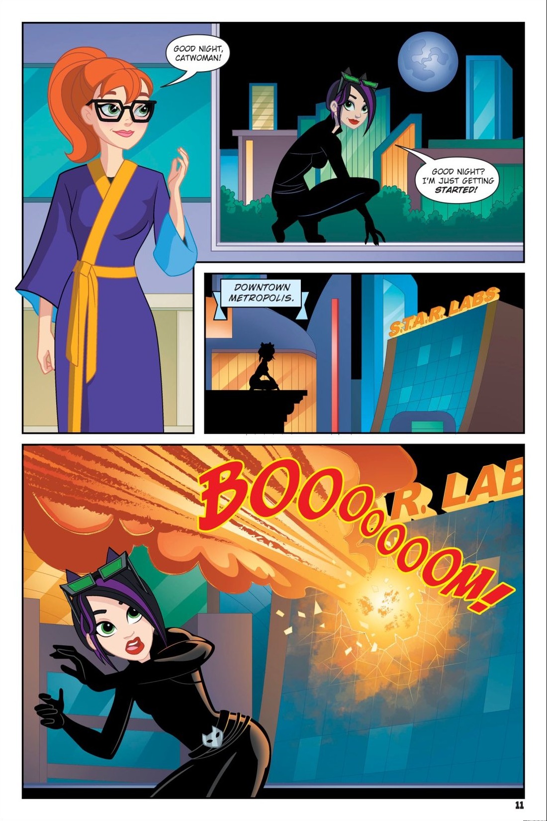 Read online DC Super Hero Girls: Date With Disaster comic -  Issue # TPB - 11