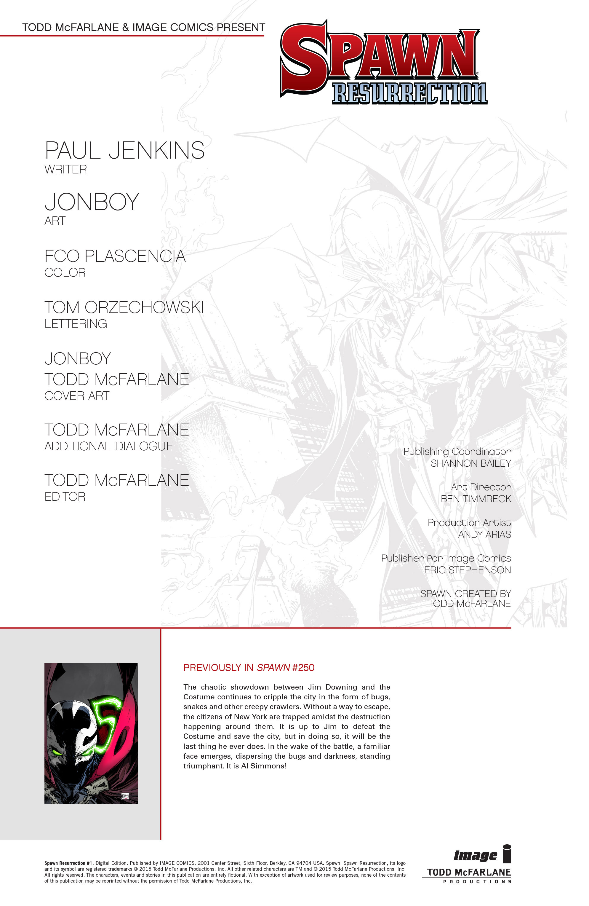 Read online Spawn Resurrection comic -  Issue # Full - 2