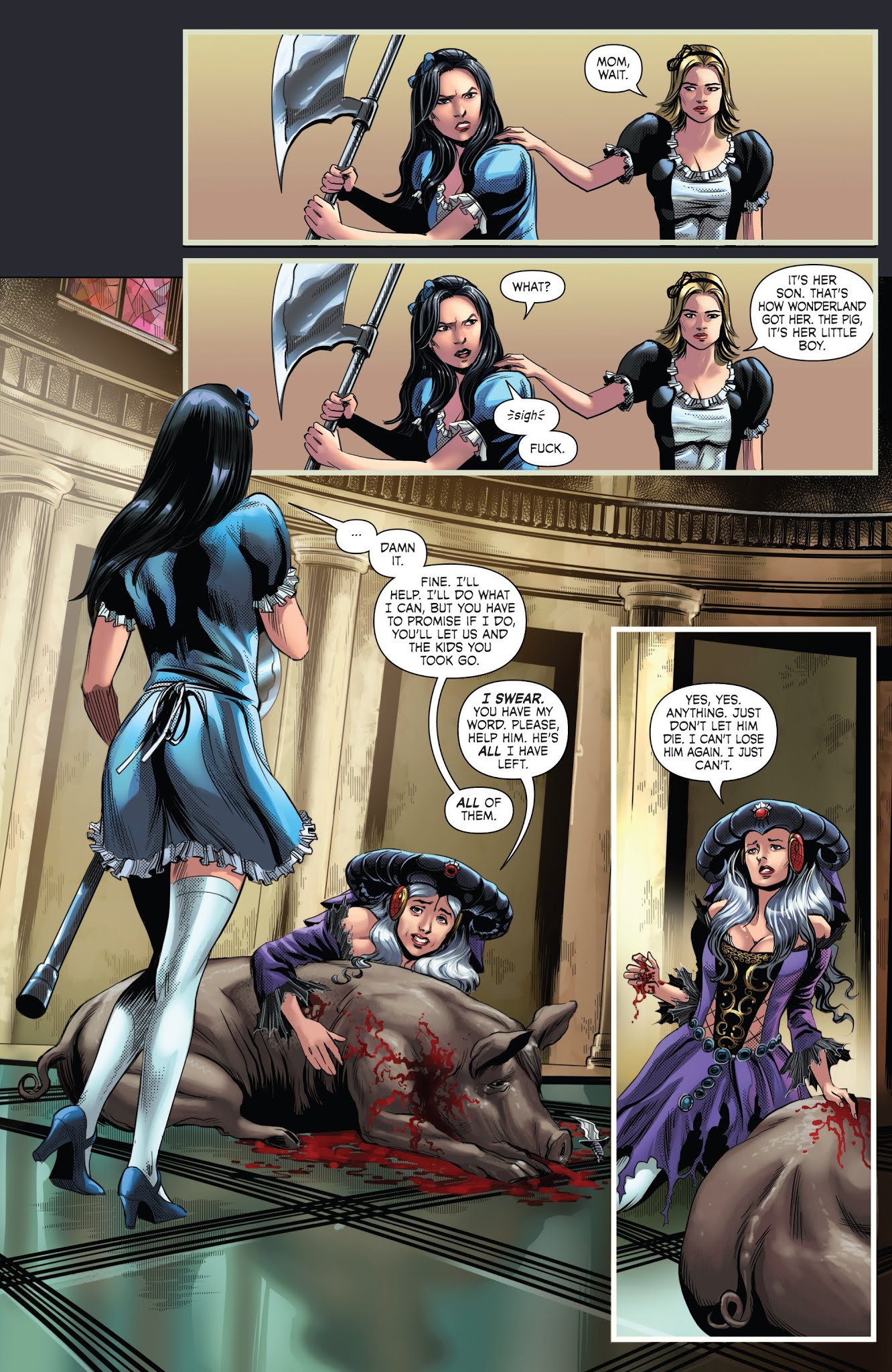 Read online Revenge of Wonderland comic -  Issue #6 - 11
