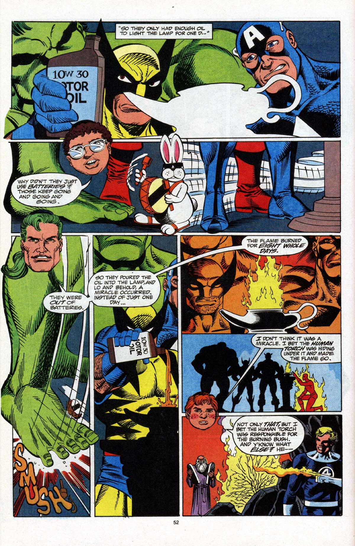 Read online Marvel Holiday Special (1991) comic -  Issue #1992 - 53