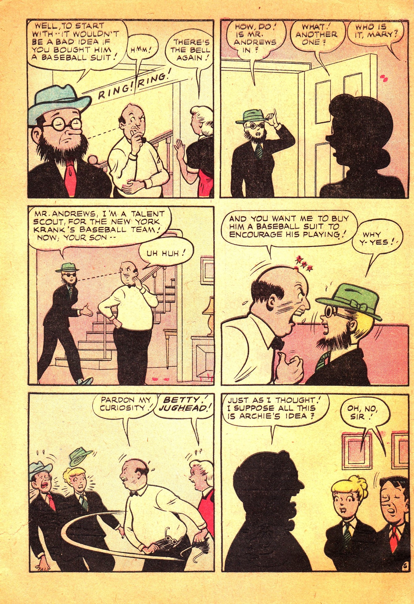 Read online Pep Comics comic -  Issue #87 - 8