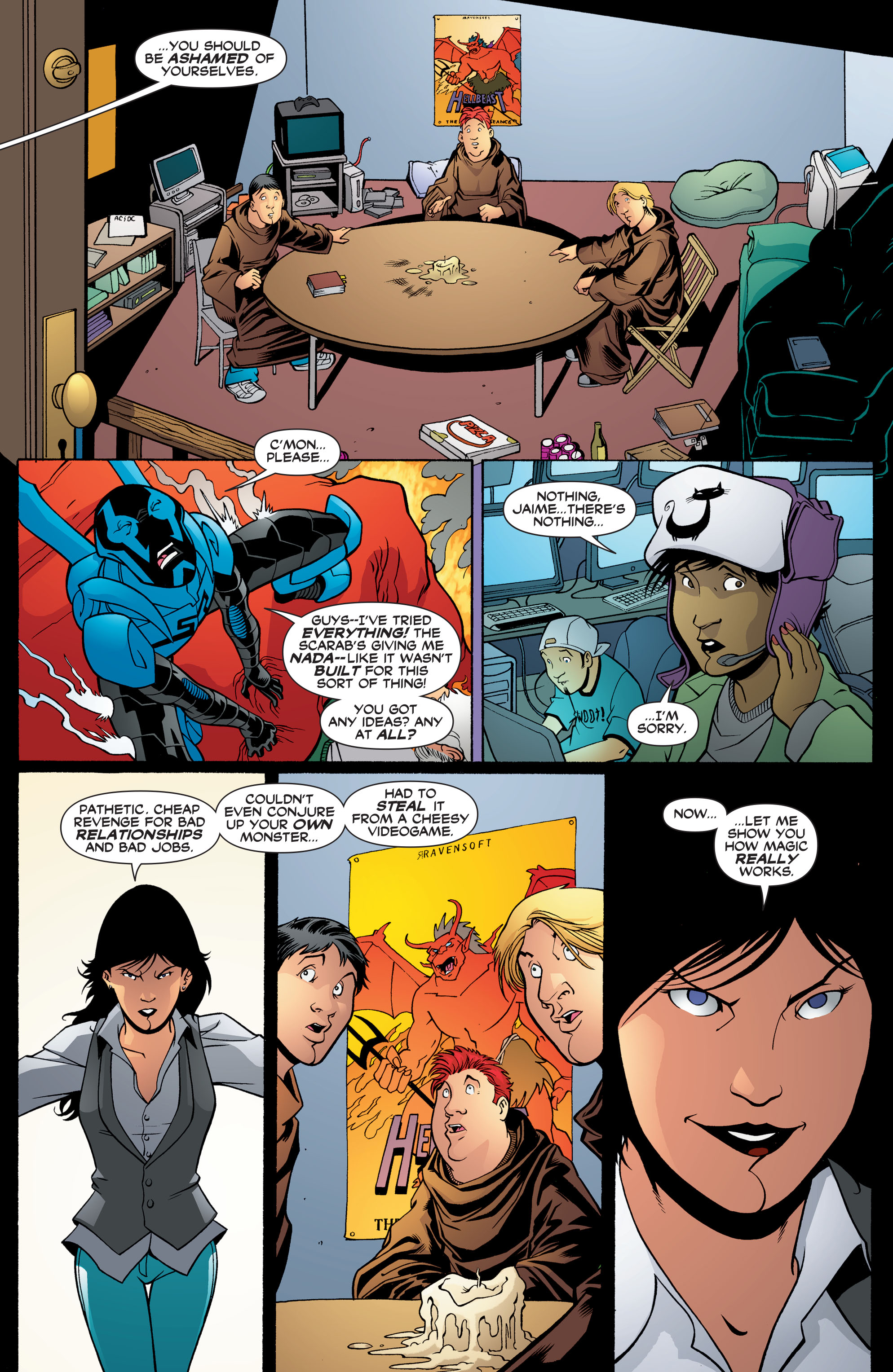 Read online Blue Beetle (2006) comic -  Issue #27 - 20