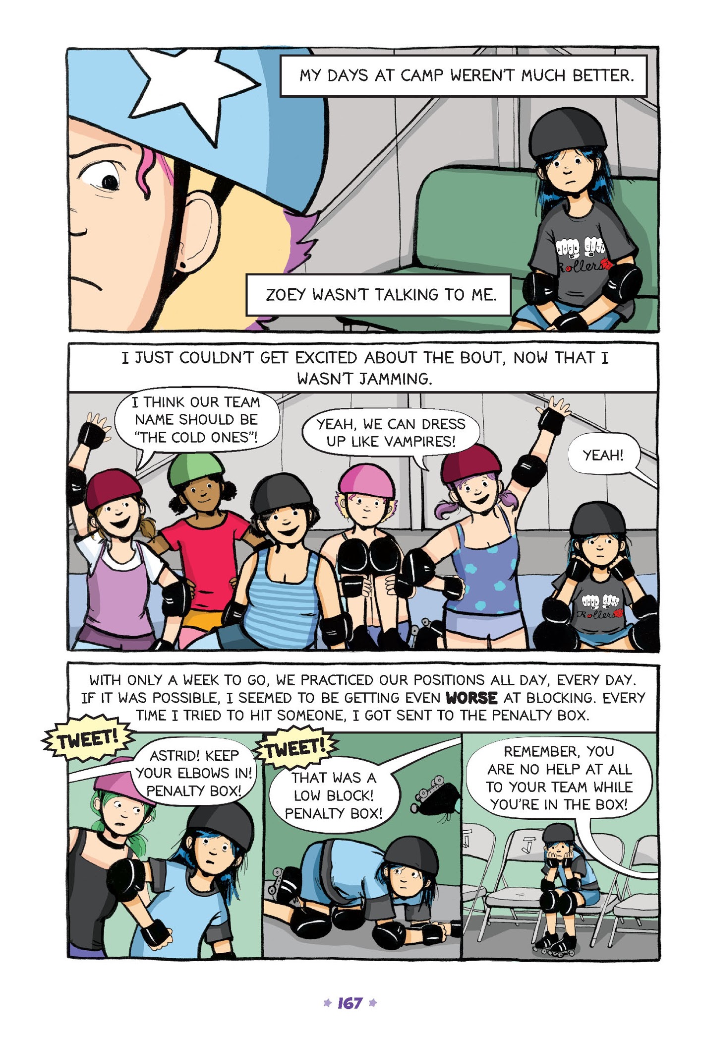 Read online Roller Girl comic -  Issue # TPB (Part 2) - 64