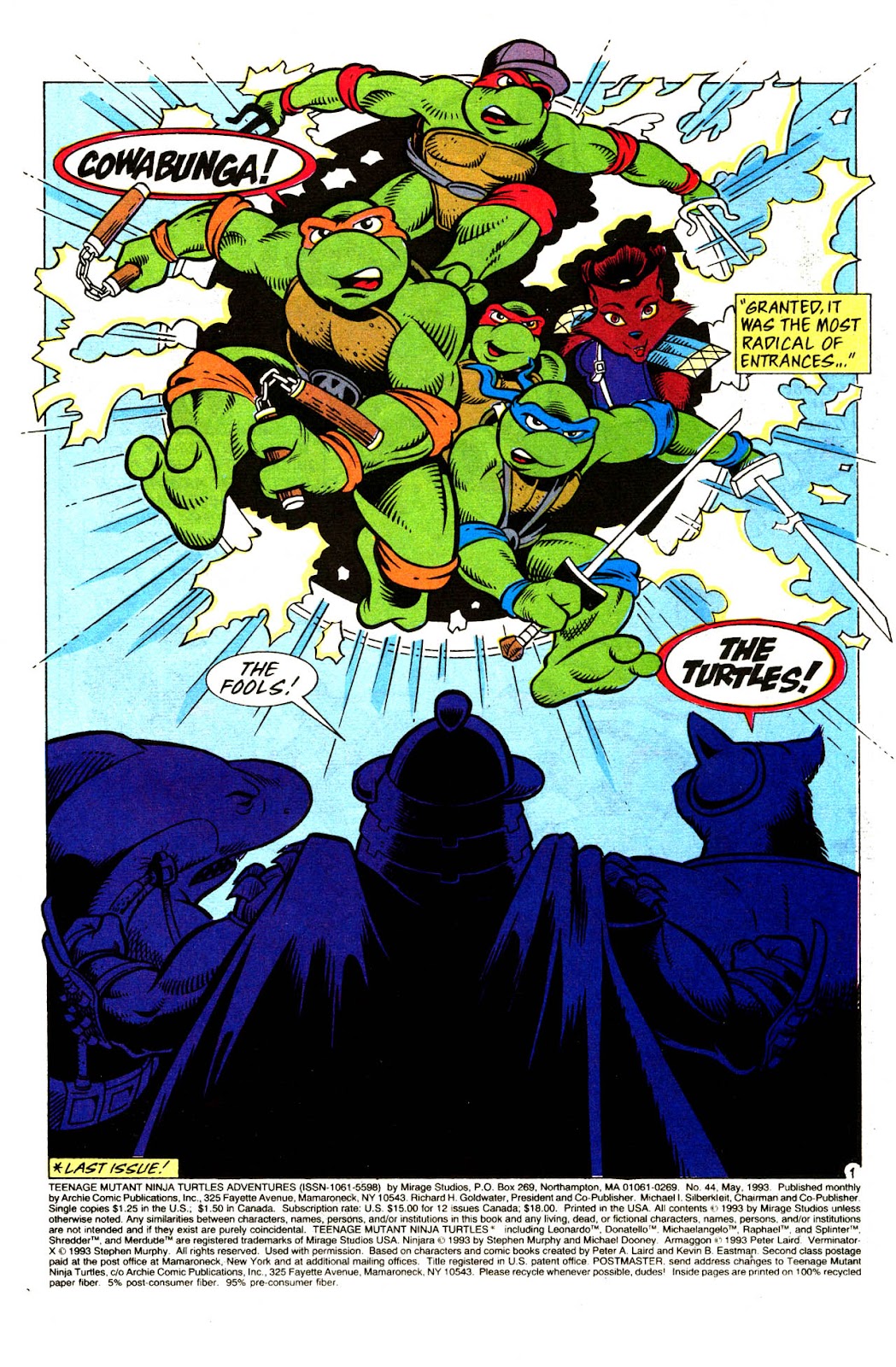 Teenage Mutant Ninja Turtles Adventures (1989) issue 44 - Page 3
