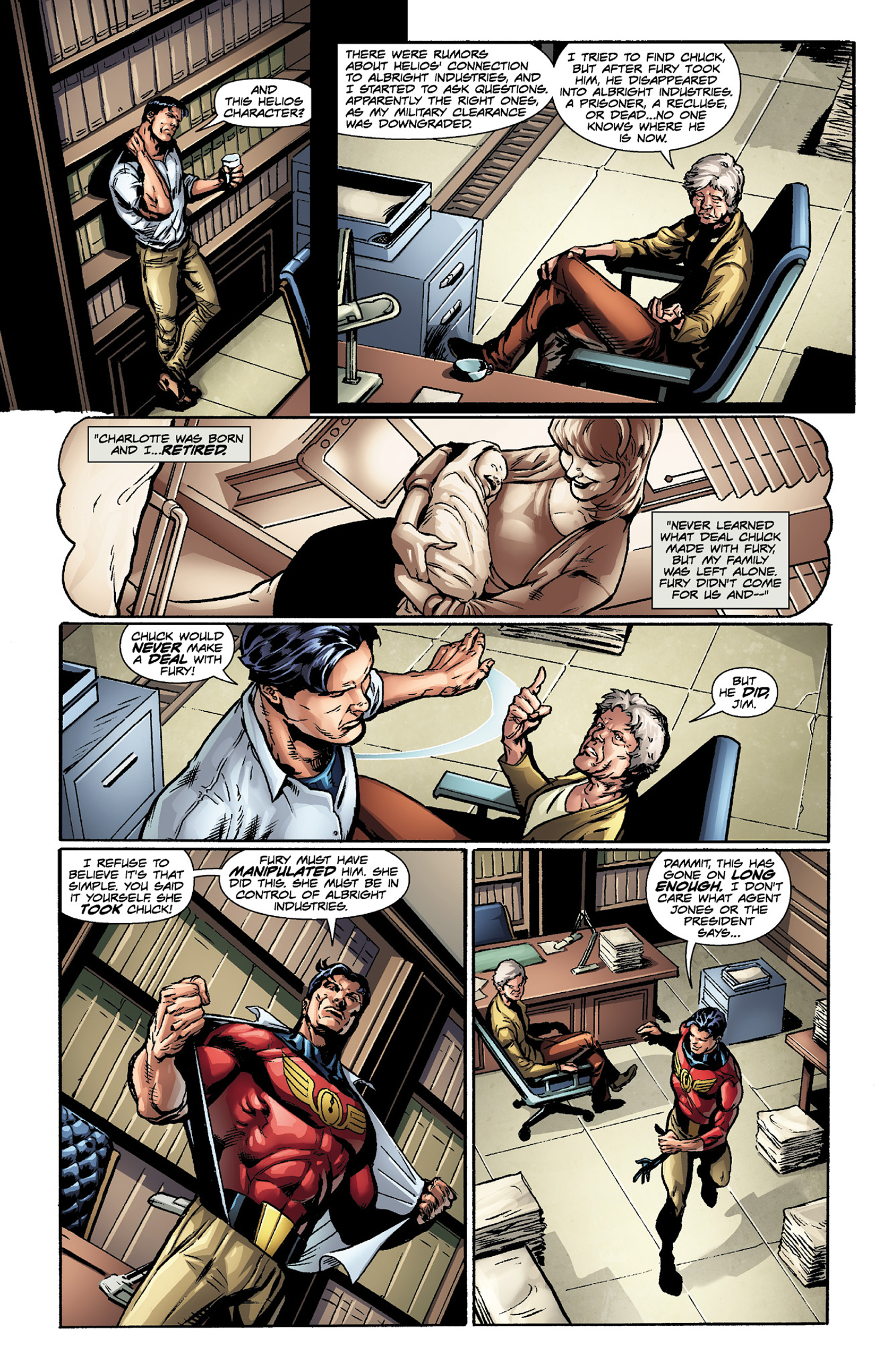 Read online Captain Midnight comic -  Issue #8 - 22
