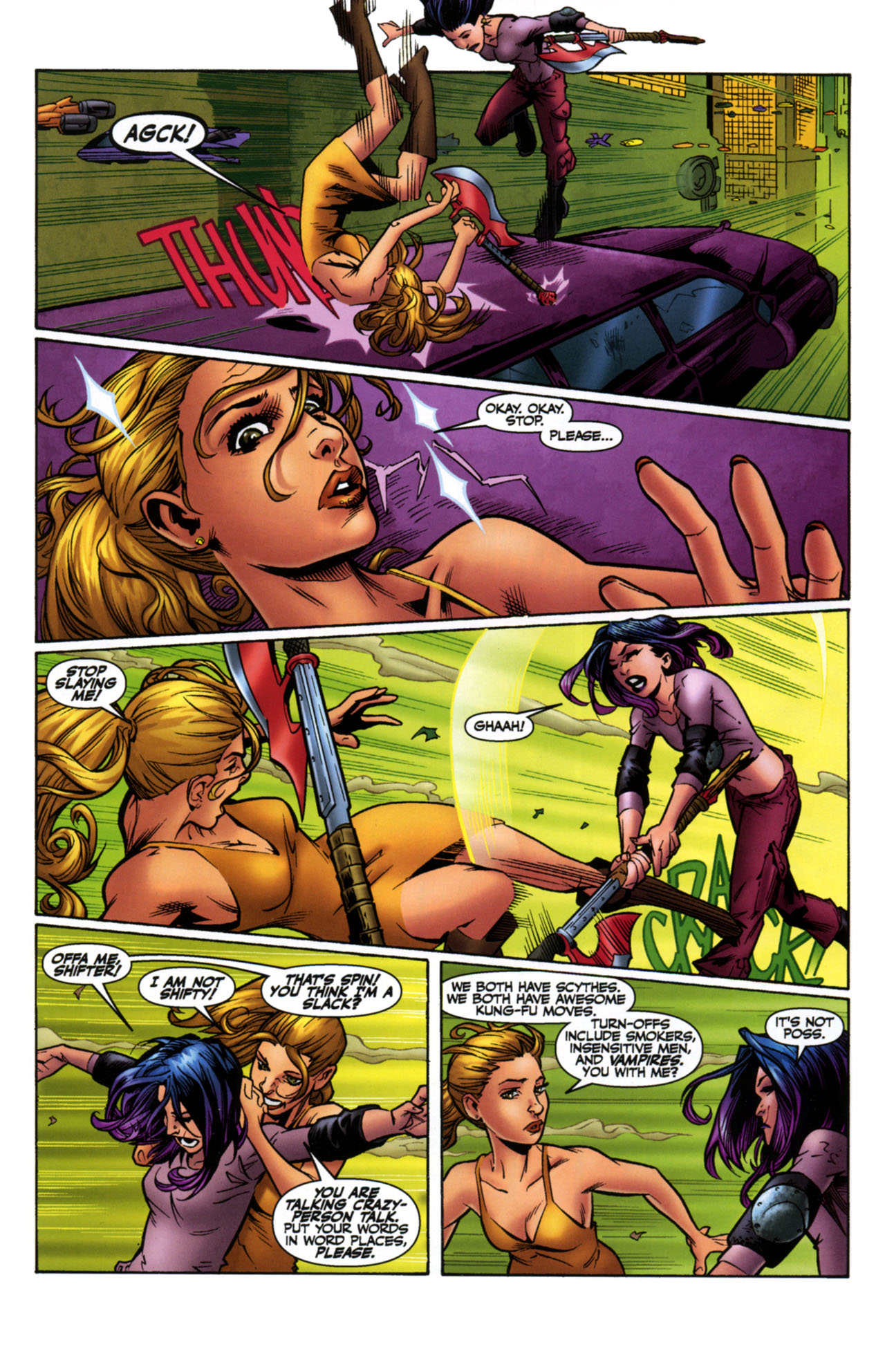 Read online Buffy the Vampire Slayer Season Eight comic -  Issue #17 - 18