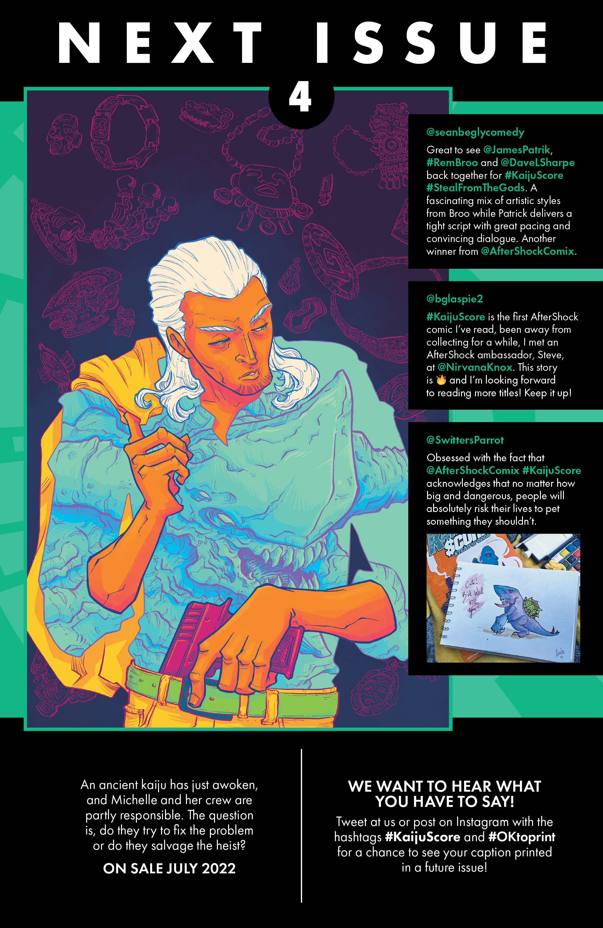 Read online Kaiju Score: Steal From the Gods comic -  Issue #3 - 27