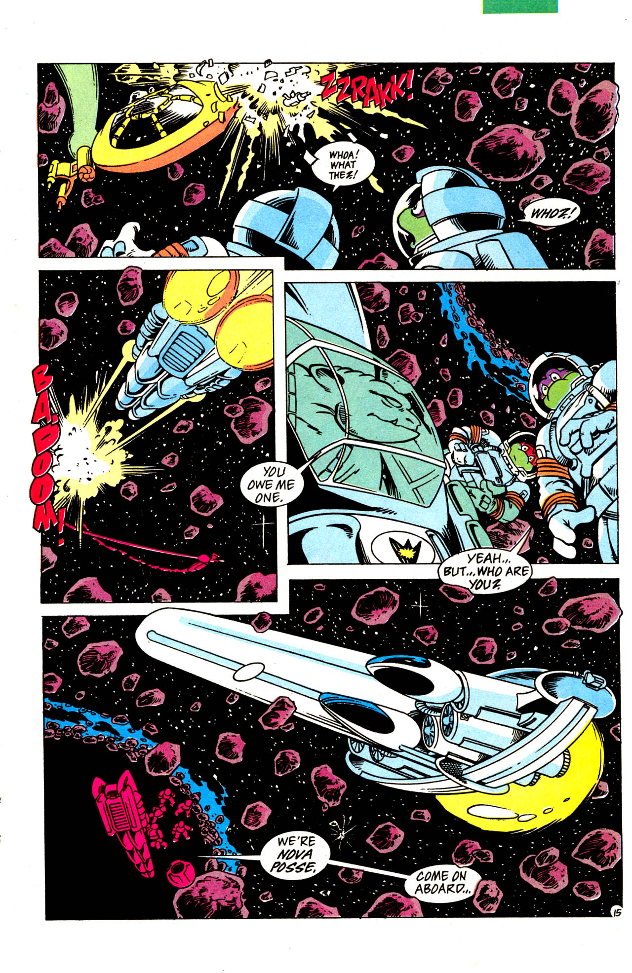 Read online Teenage Mutant Ninja Turtles Adventures (1989) comic -  Issue #48 - 17
