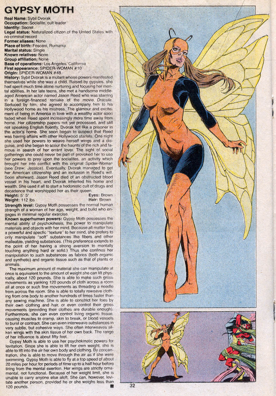 Read online The Official Handbook of the Marvel Universe Deluxe Edition comic -  Issue #5 - 34