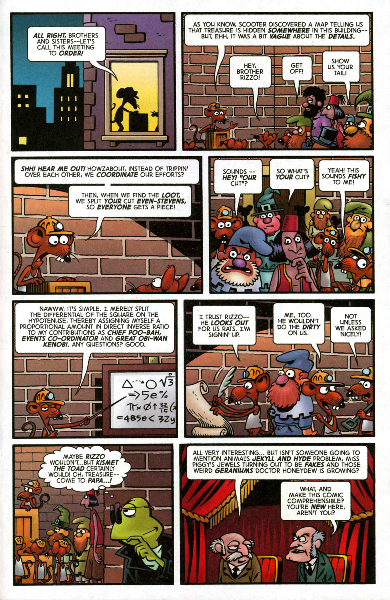 Read online The Muppet Show: The Treasure of Peg-Leg Wilson comic -  Issue #4 - 4