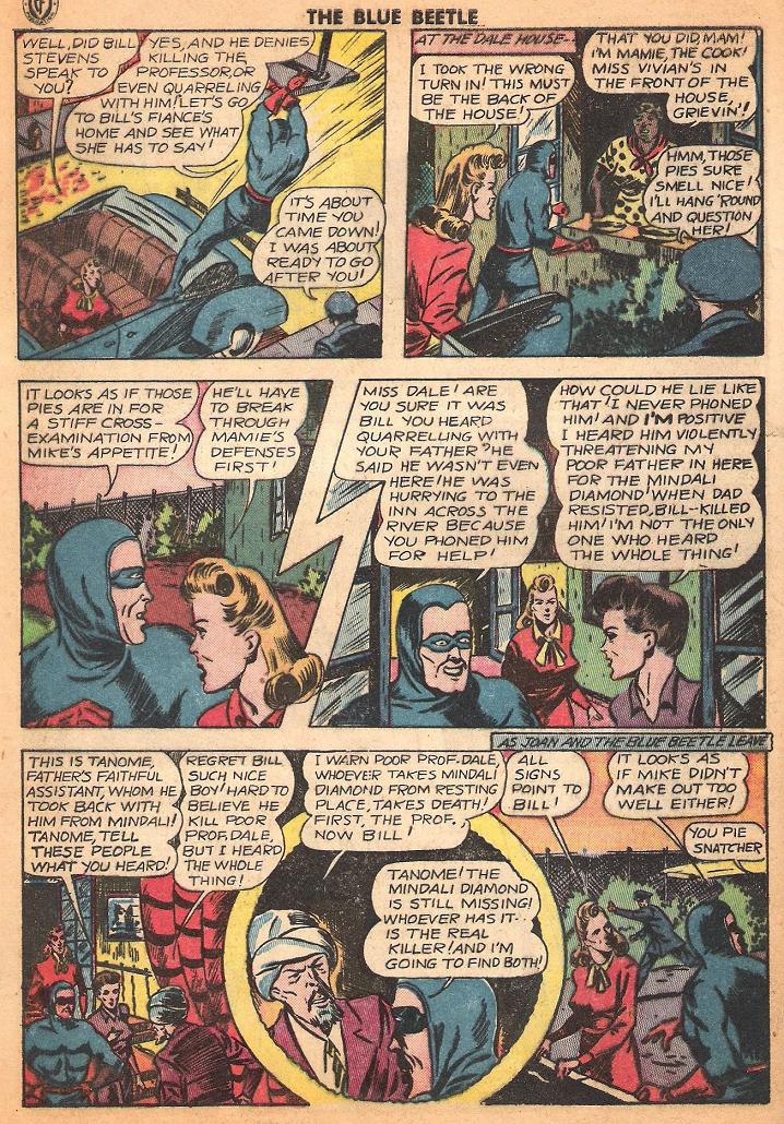 Read online The Blue Beetle comic -  Issue #36 - 36