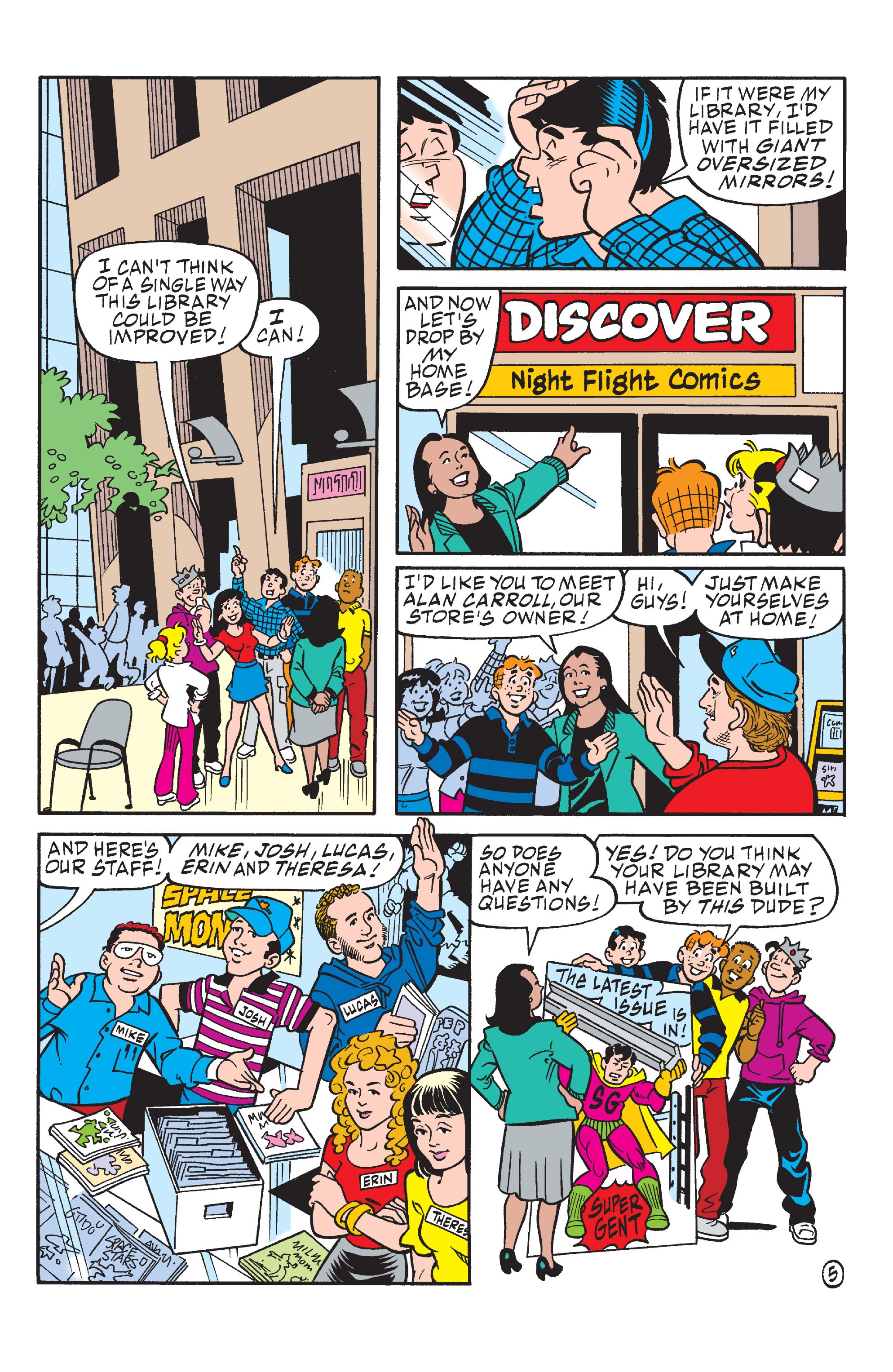 Read online Archie (1960) comic -  Issue #570 - 6