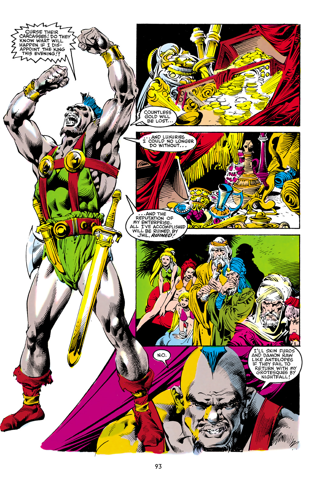 Read online The Chronicles of King Conan comic -  Issue # TPB 4 (Part 1) - 93