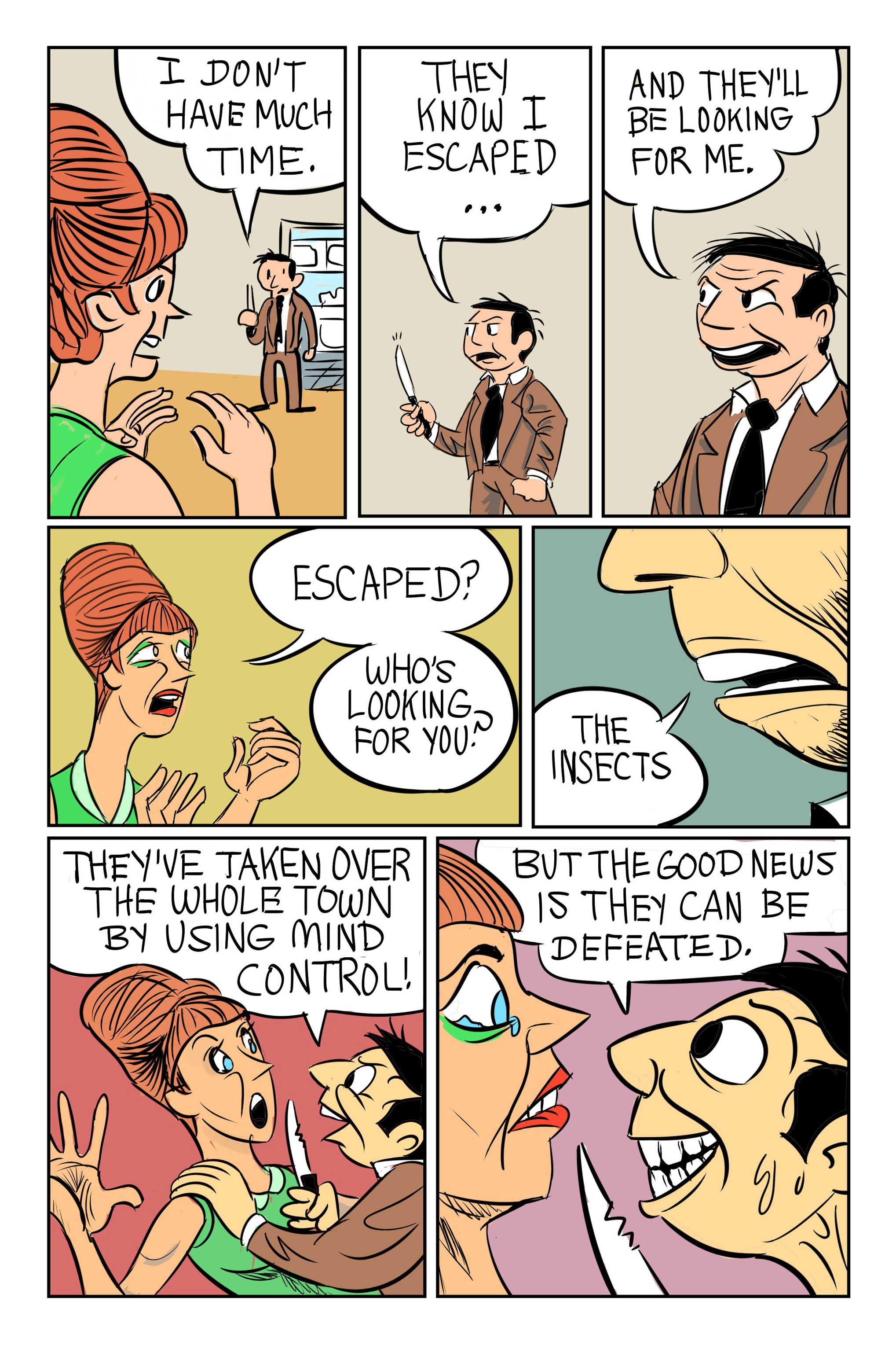 Read online Philip K. Dick's The Hanging Stranger comic -  Issue # Full - 17