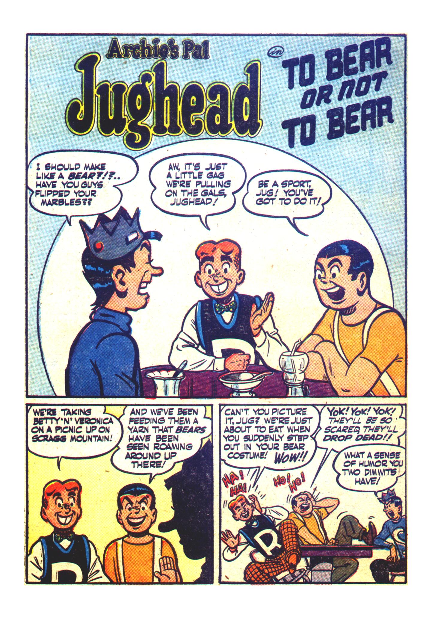 Read online Archie's Pal Jughead Annual comic -  Issue #1 - 8