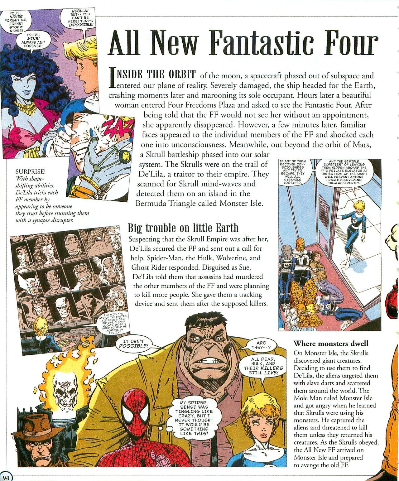 Read online Fantastic Four: The Universal Guide comic -  Issue # Full - 98