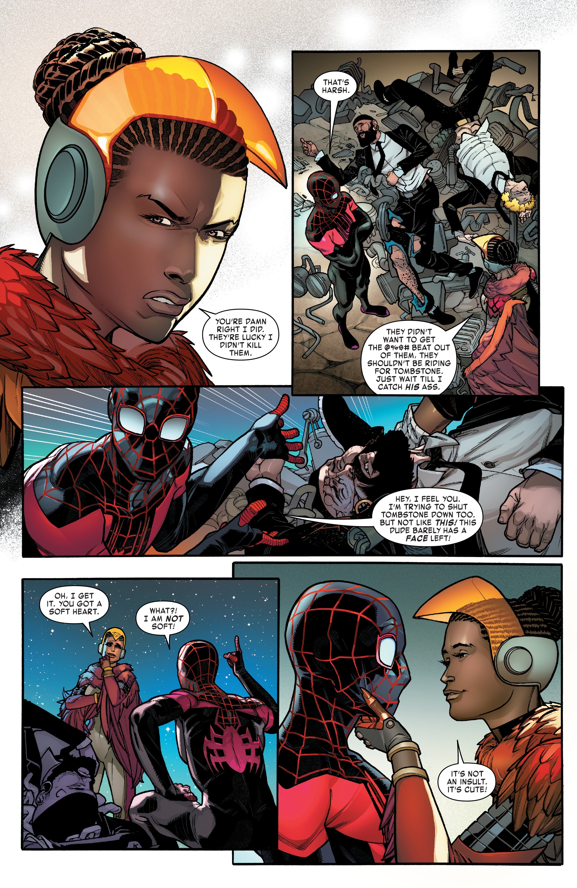 Read online Miles Morales: Spider-Man comic -  Issue #6 - 7