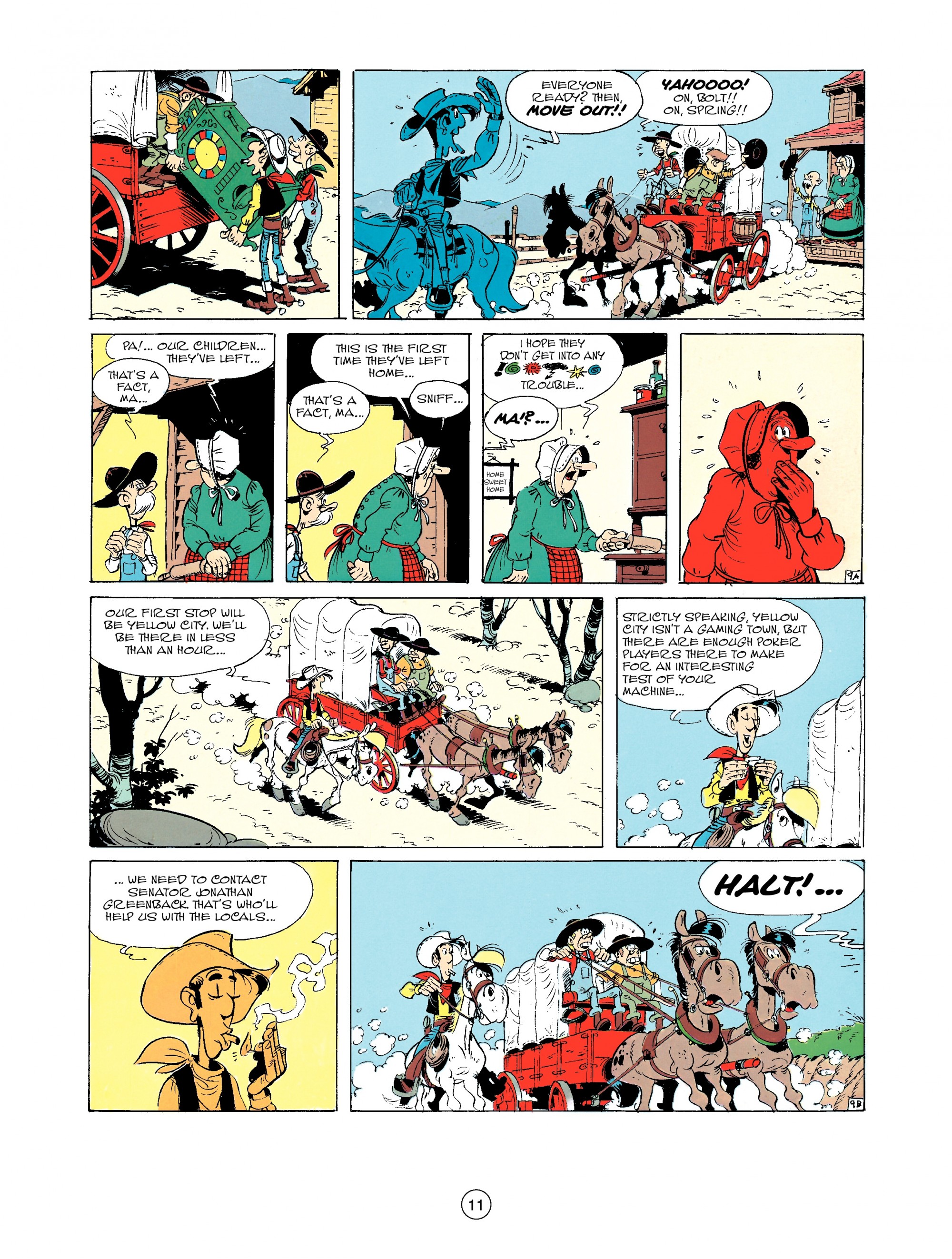 Read online A Lucky Luke Adventure comic -  Issue #33 - 11